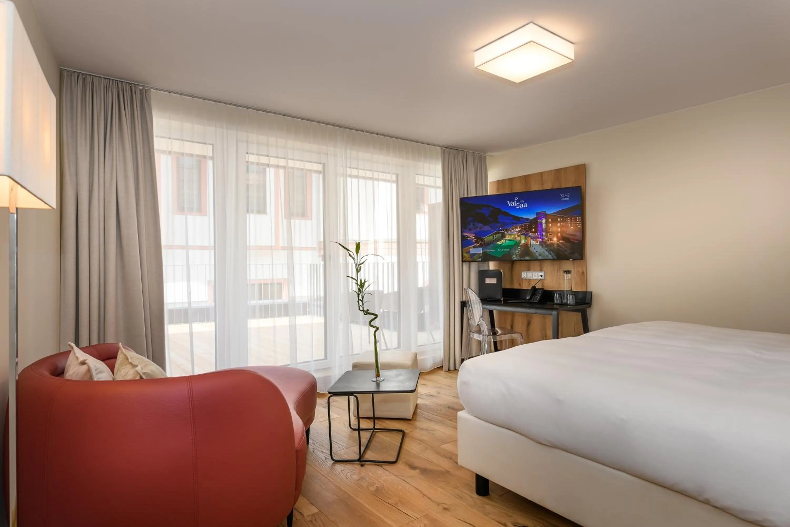 Bed in Alpinresort ValSaa - Sport & Spa