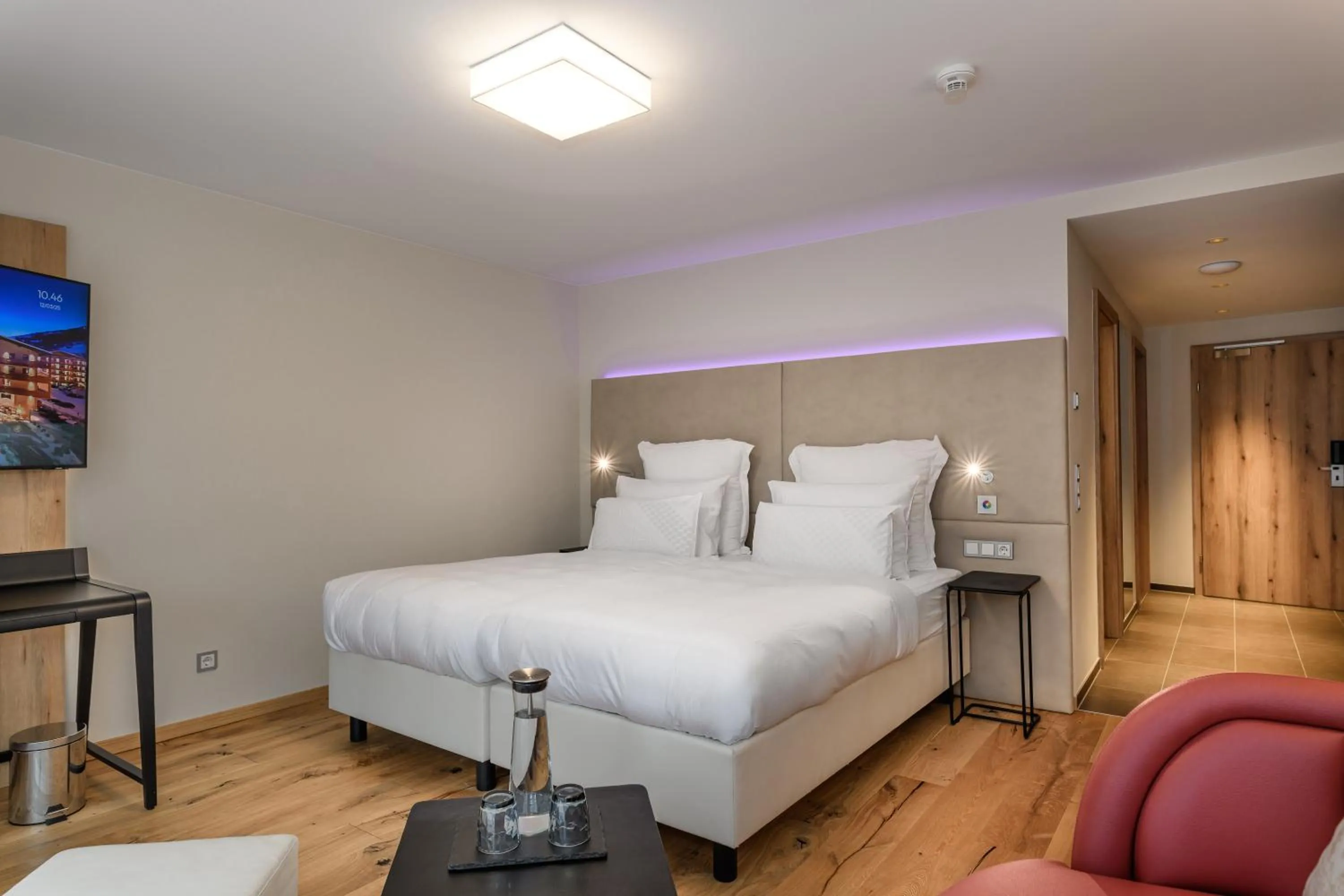 Bed in Alpinresort ValSaa - Sport & Spa