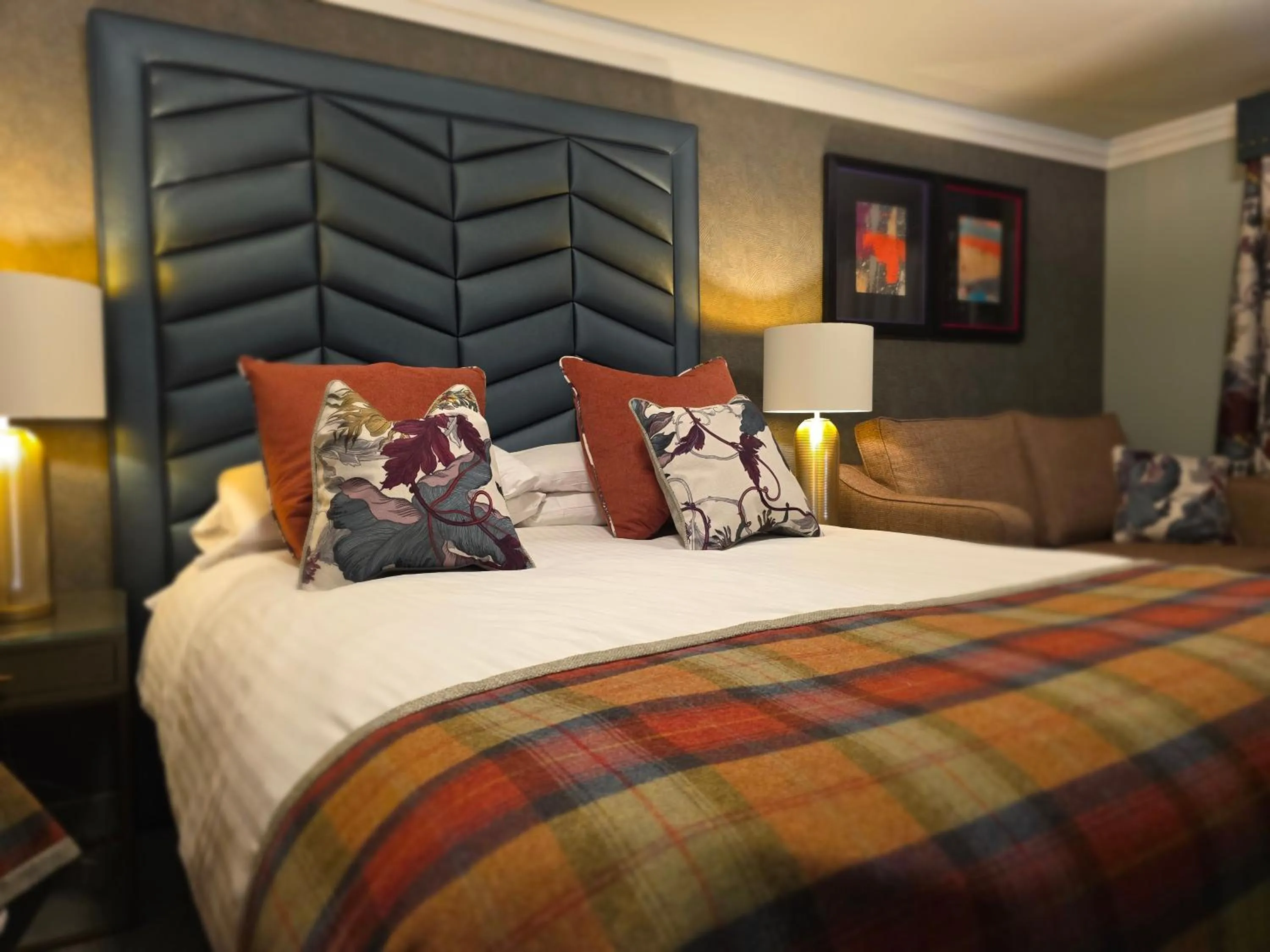 Bed in Beaufort Hotel