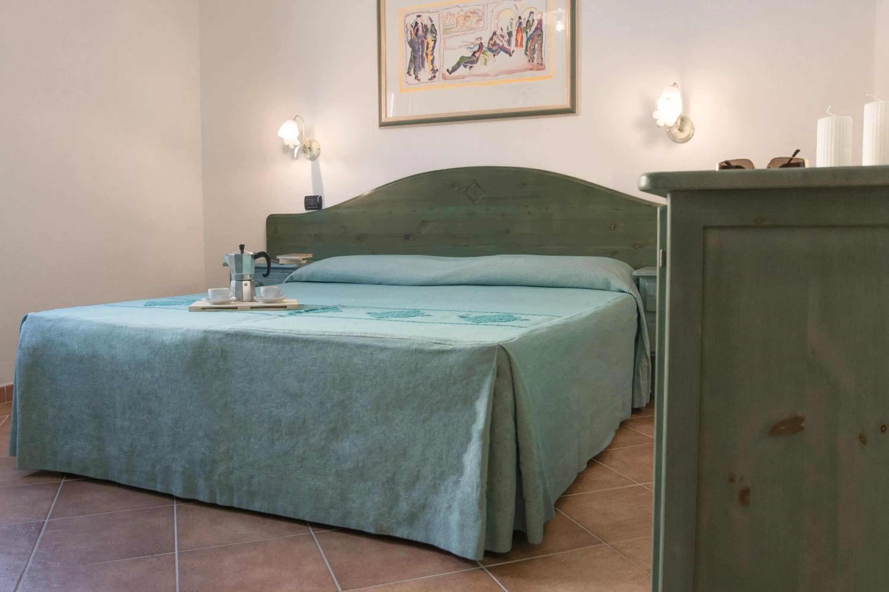 Bedroom, Bed in Residence Cala Viola