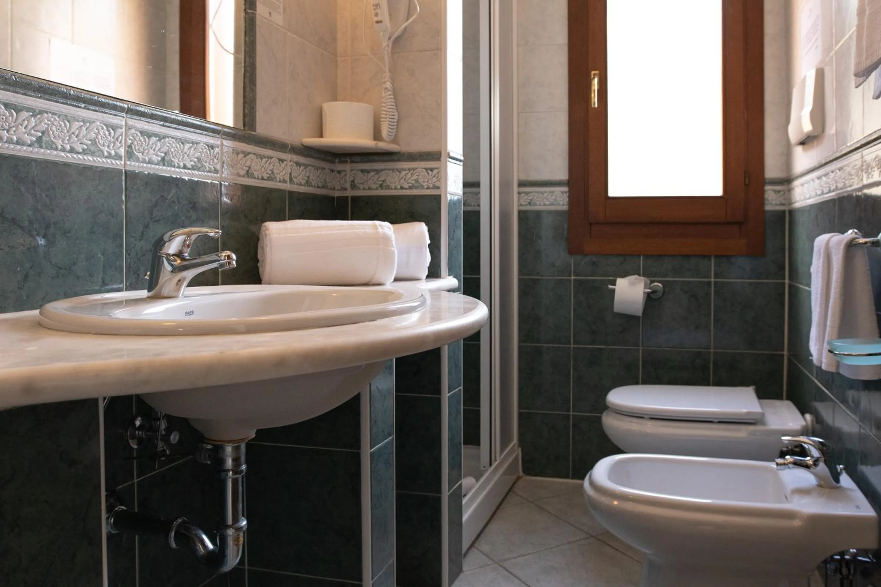 Bathroom in Residence Cala Viola