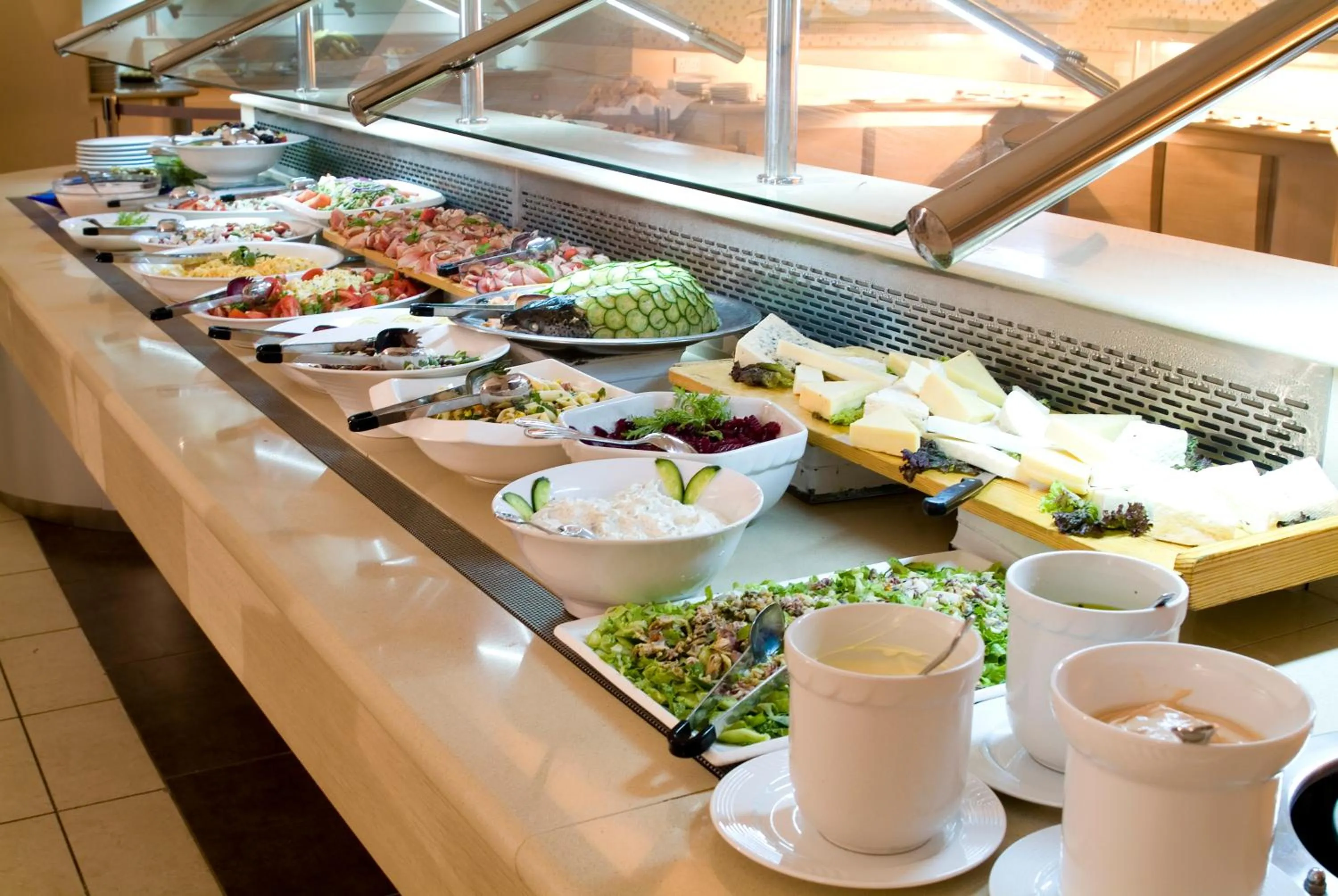 Continental breakfast in Atlantica Miramare Beach