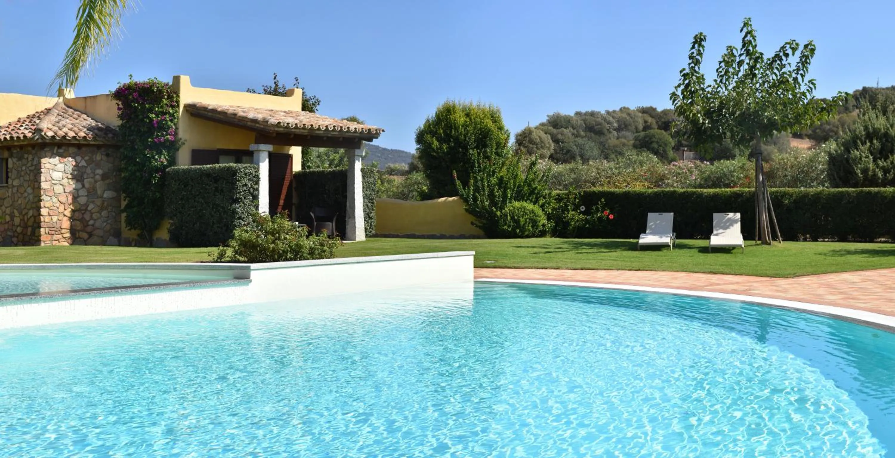 Garden view in Le Anfore Hotel