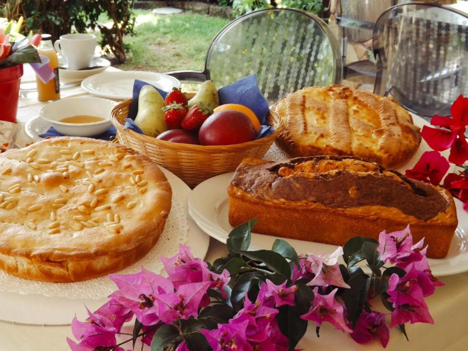 Buffet breakfast in Le Anfore Hotel