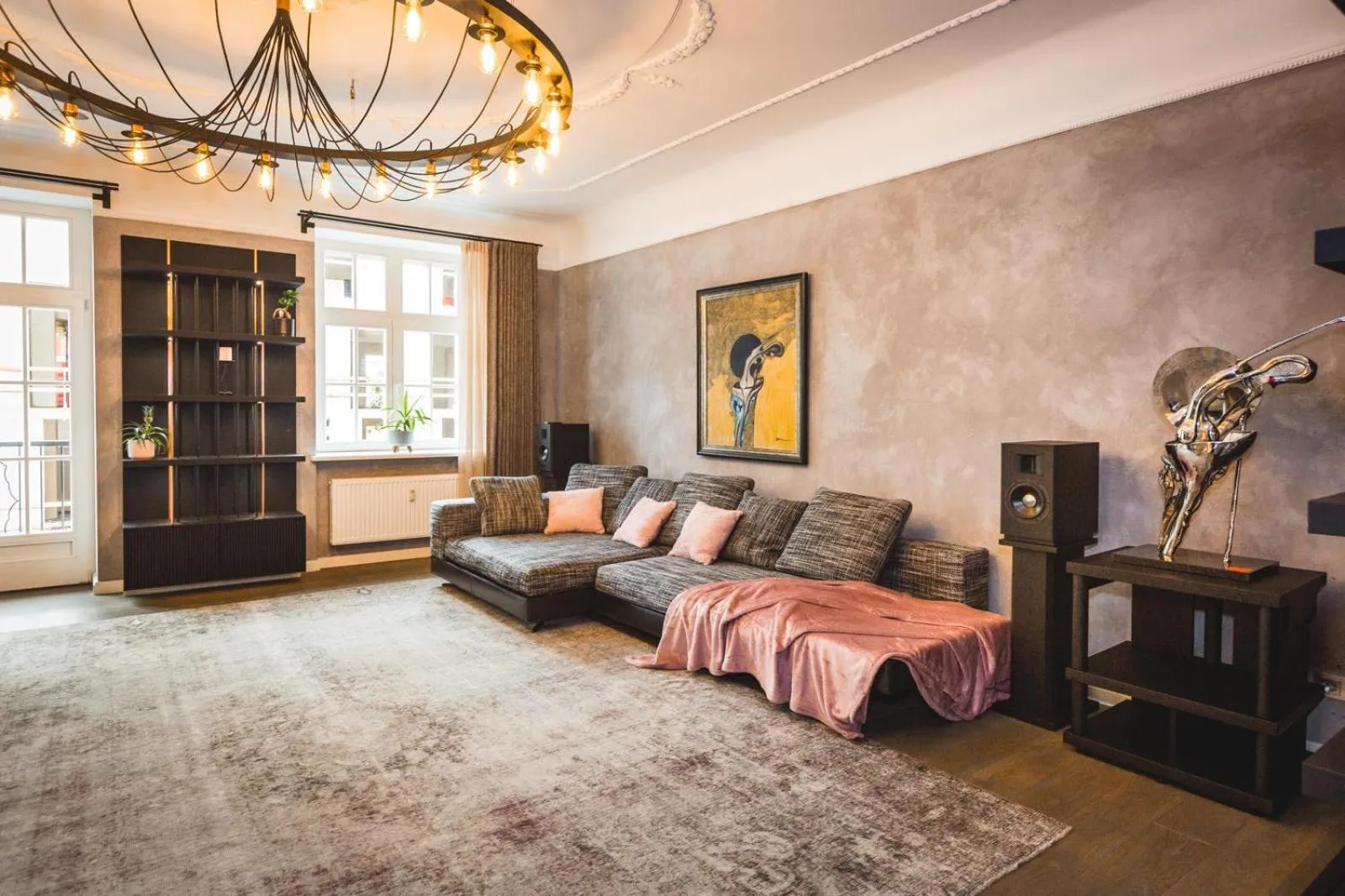 Living room in Riga Lux Apartments - Skolas