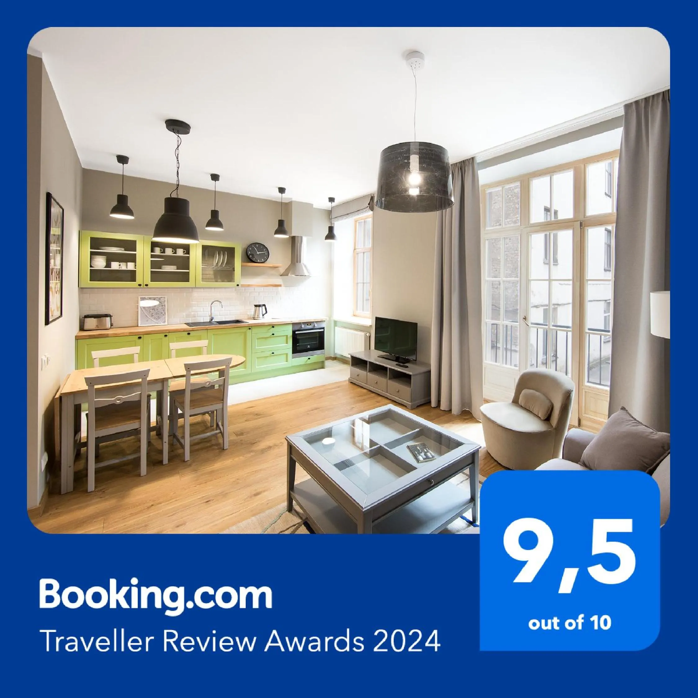 Kitchen or kitchenette in Riga Lux Apartments - Skolas