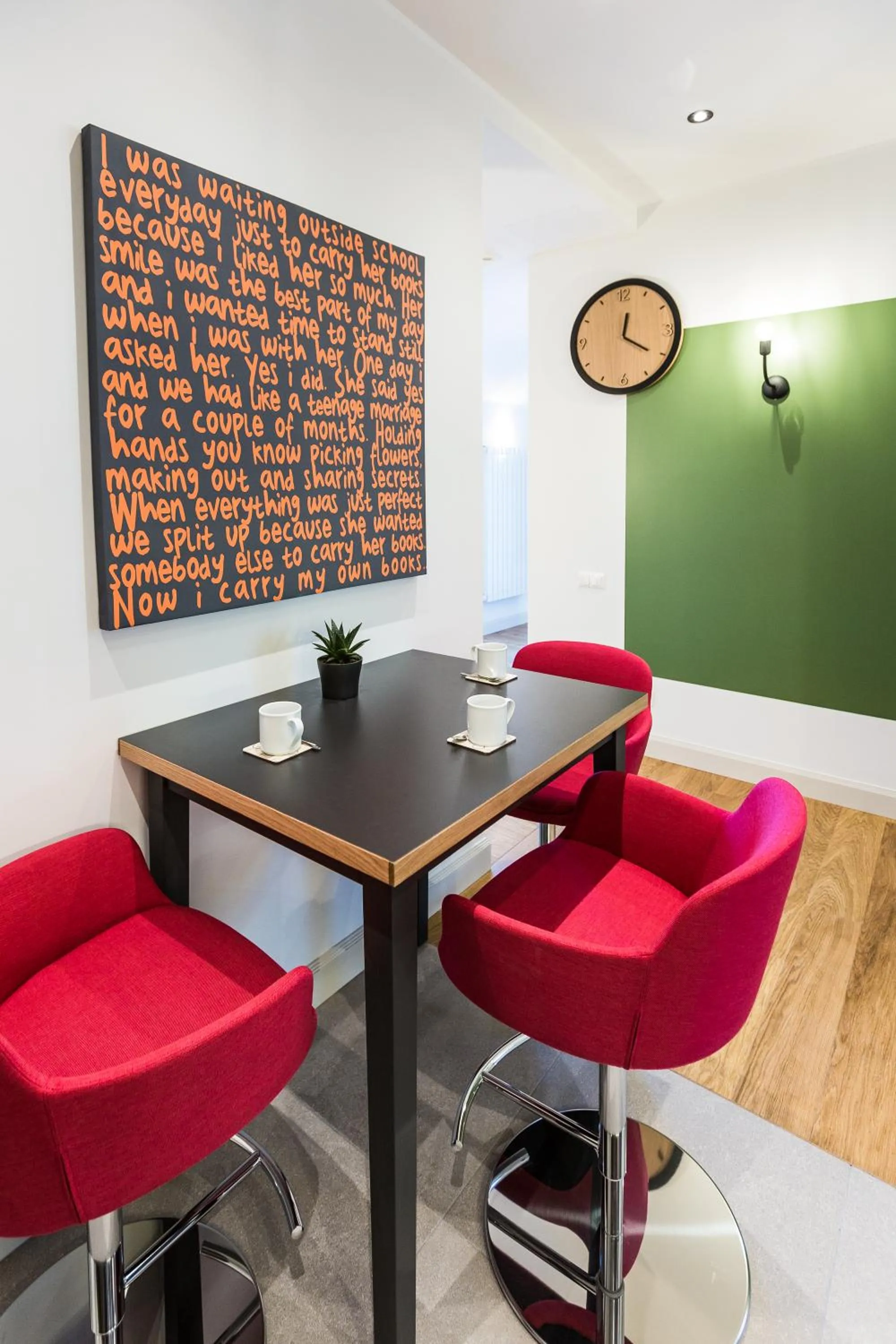 Kitchen or kitchenette in Riga Lux Apartments - Skolas