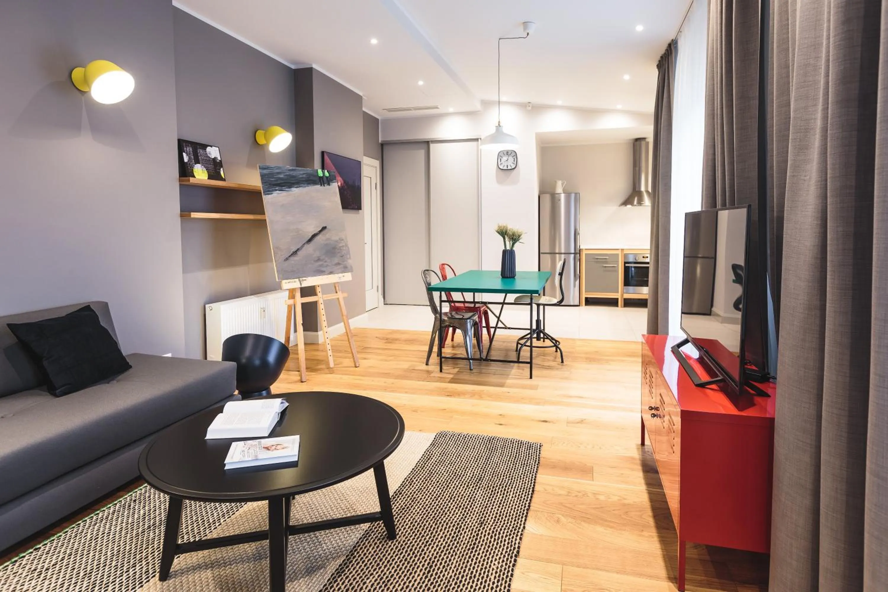 Living room in Riga Lux Apartments - Skolas