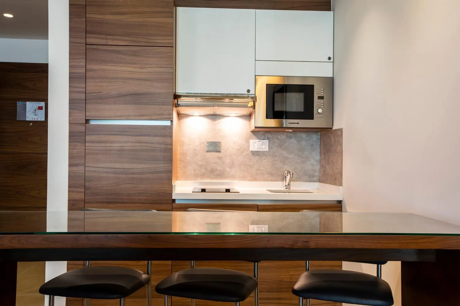 Kitchen or kitchenette in Citea Apart Hotel