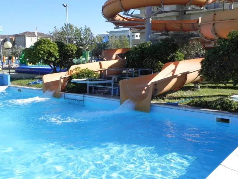 Aqua park in Hotel Admiral