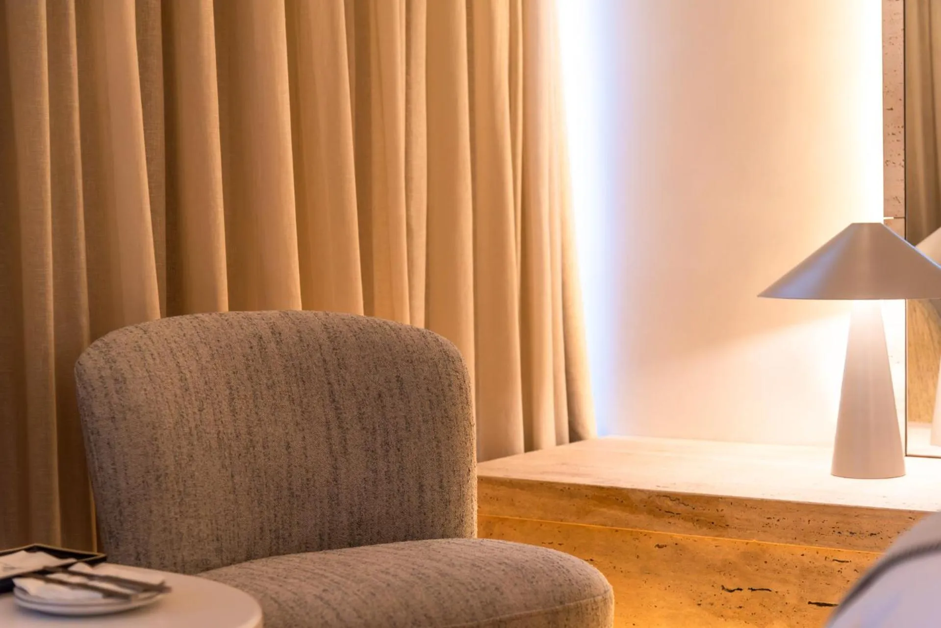 Seating area in Grecian Bay