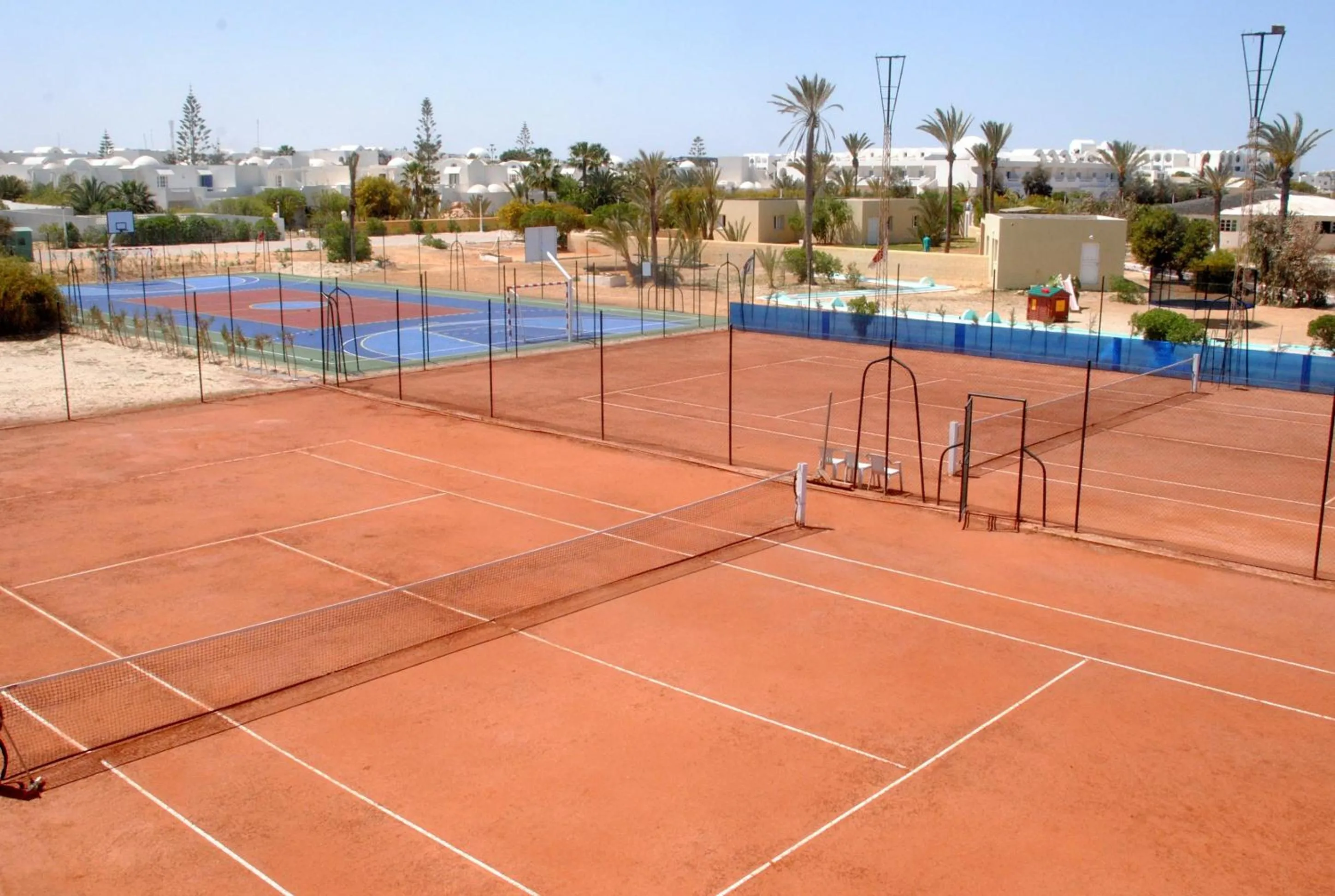 Tennis court in Cesar Thalasso