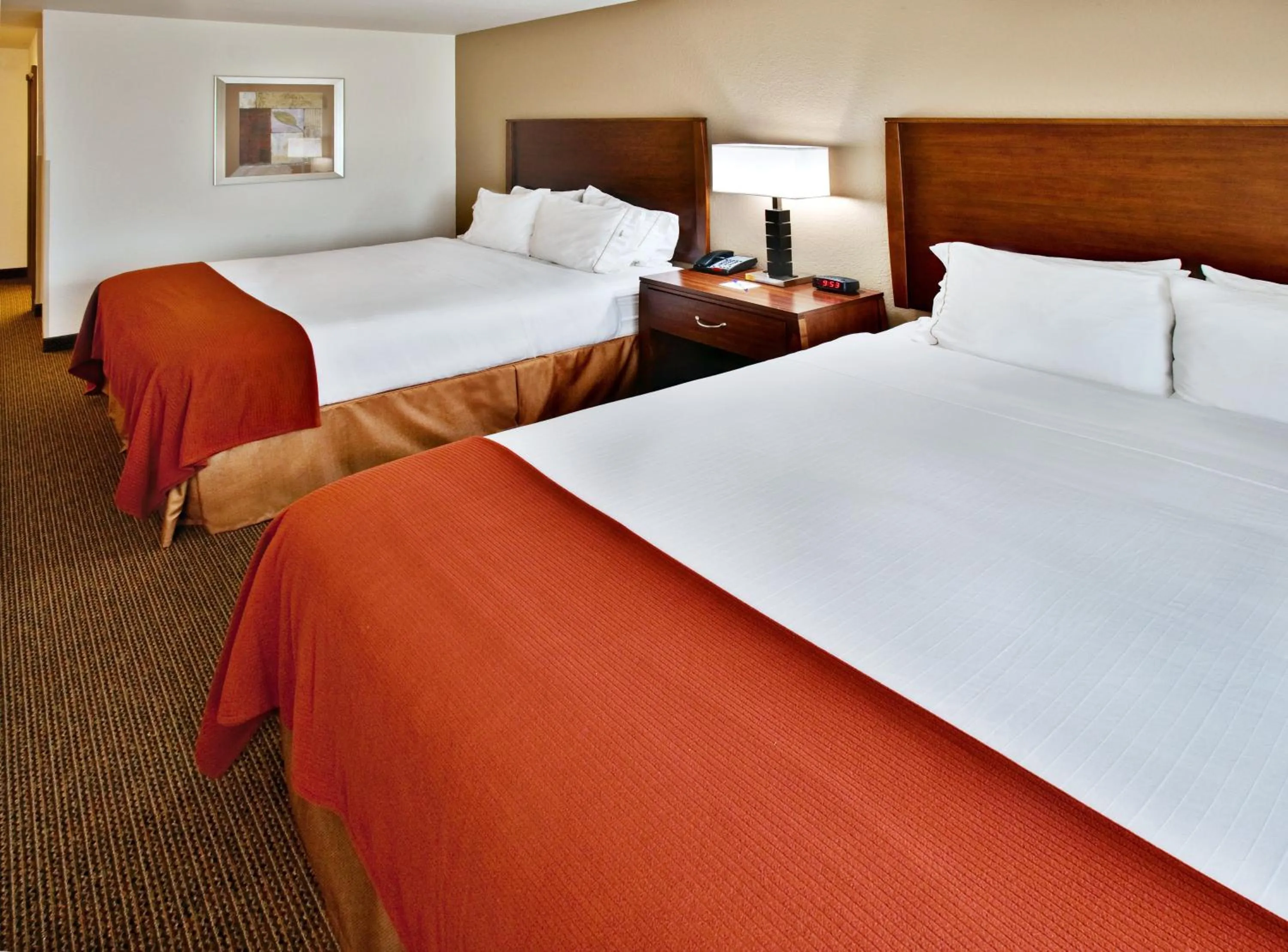 Photo of the whole room, Bed in Holiday Inn Express Hotel & Suites - Dubuque West by IHG