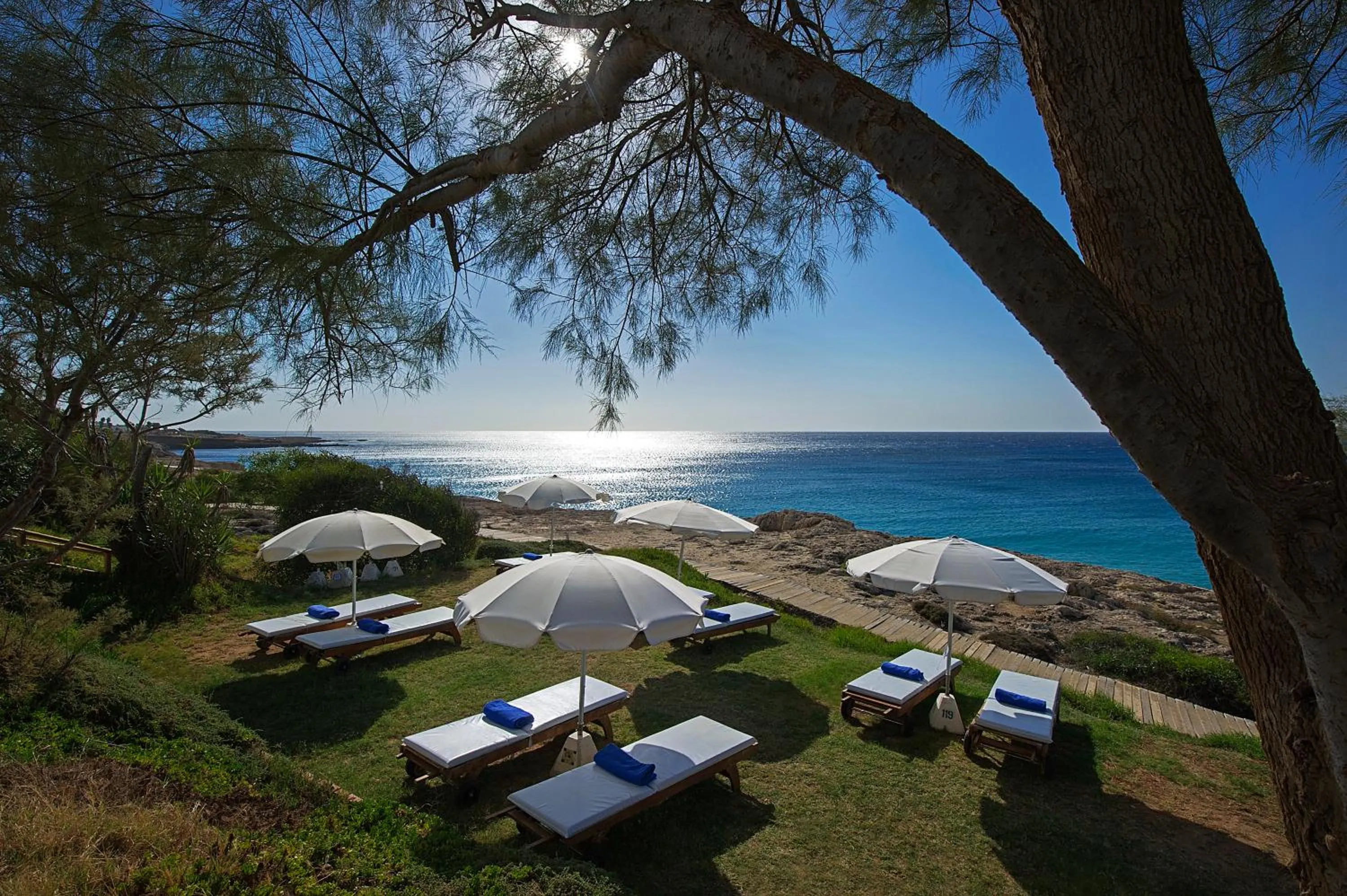 Beach in Grecian Sands Hotel