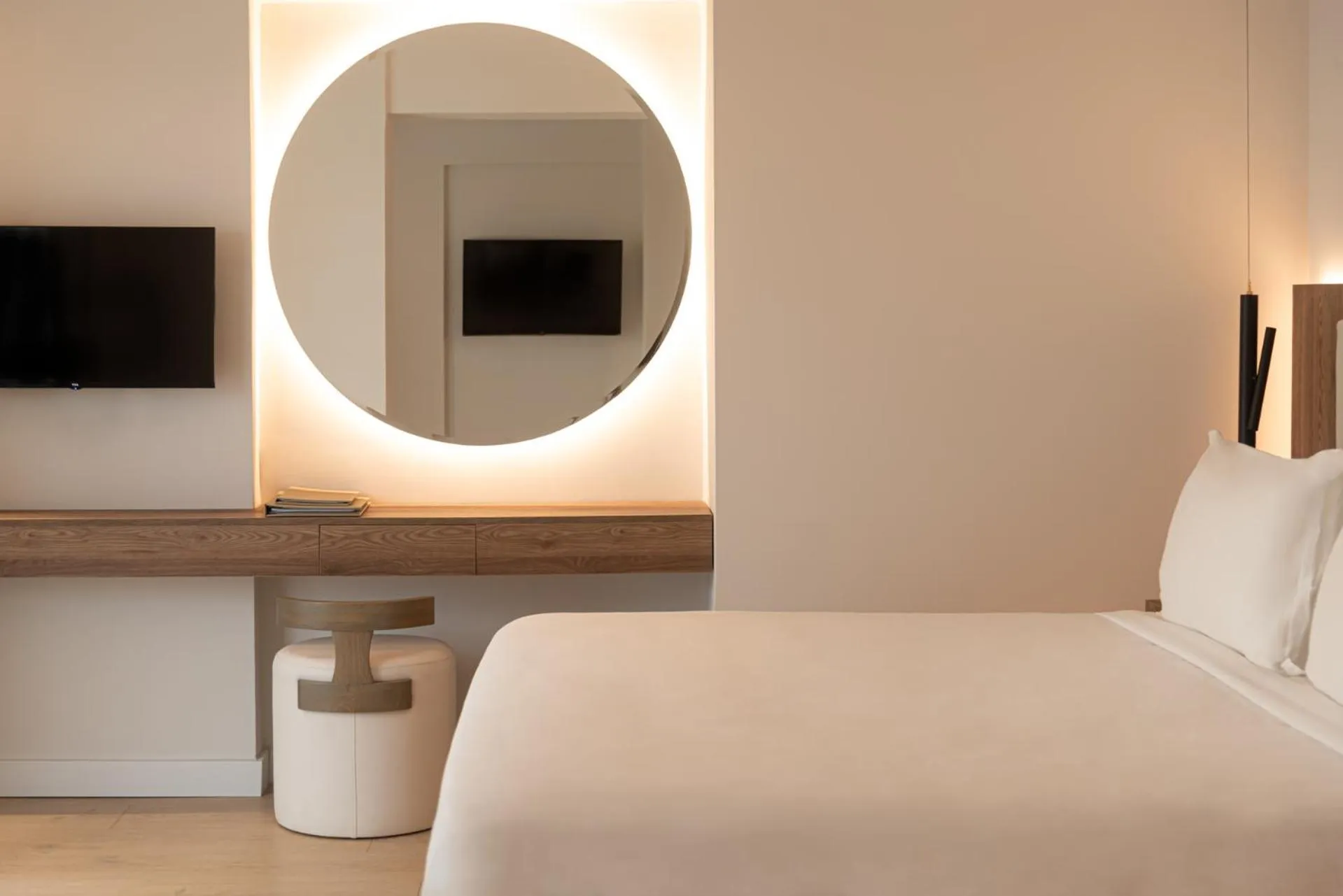 Bed in Grecian Sands Hotel