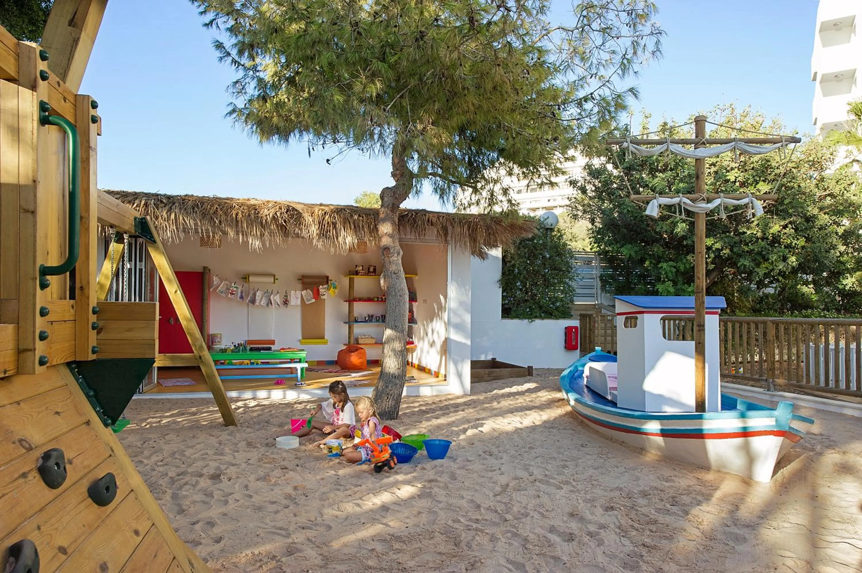 Children play ground in Grecian Sands Hotel
