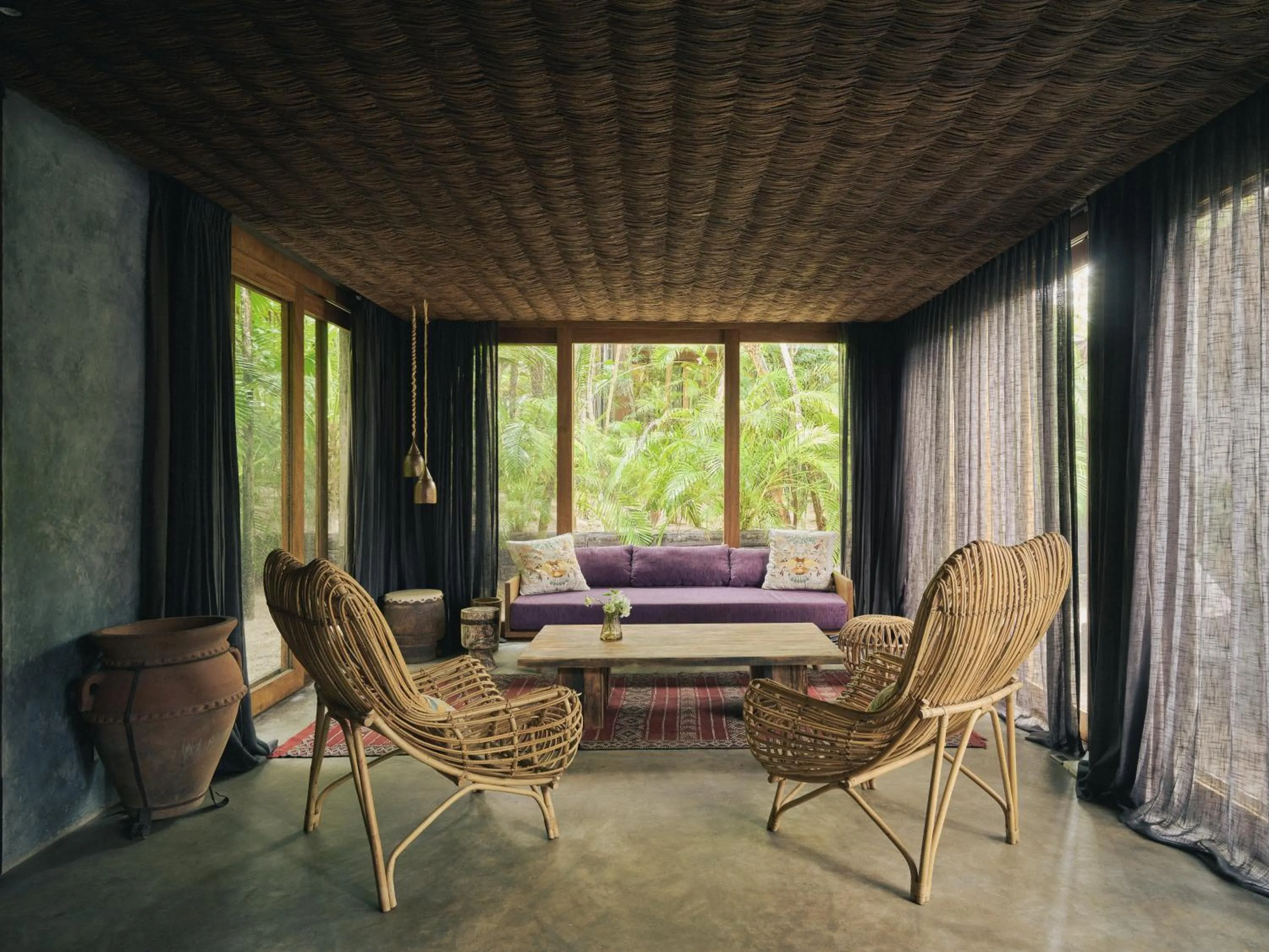 Living room in BE Destination Tulum