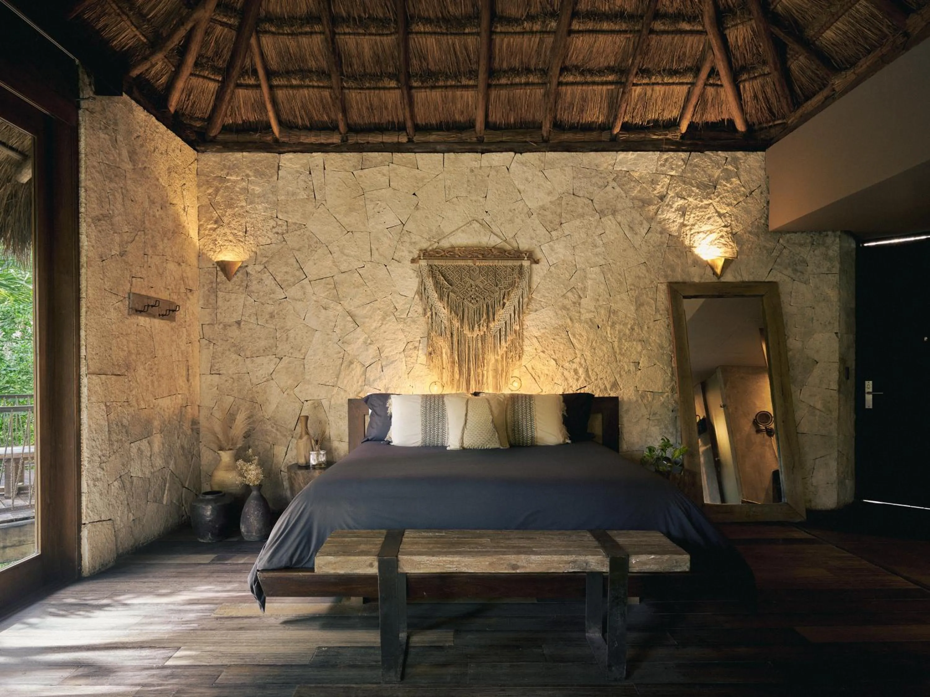 Bedroom, Bed in BE Destination Tulum