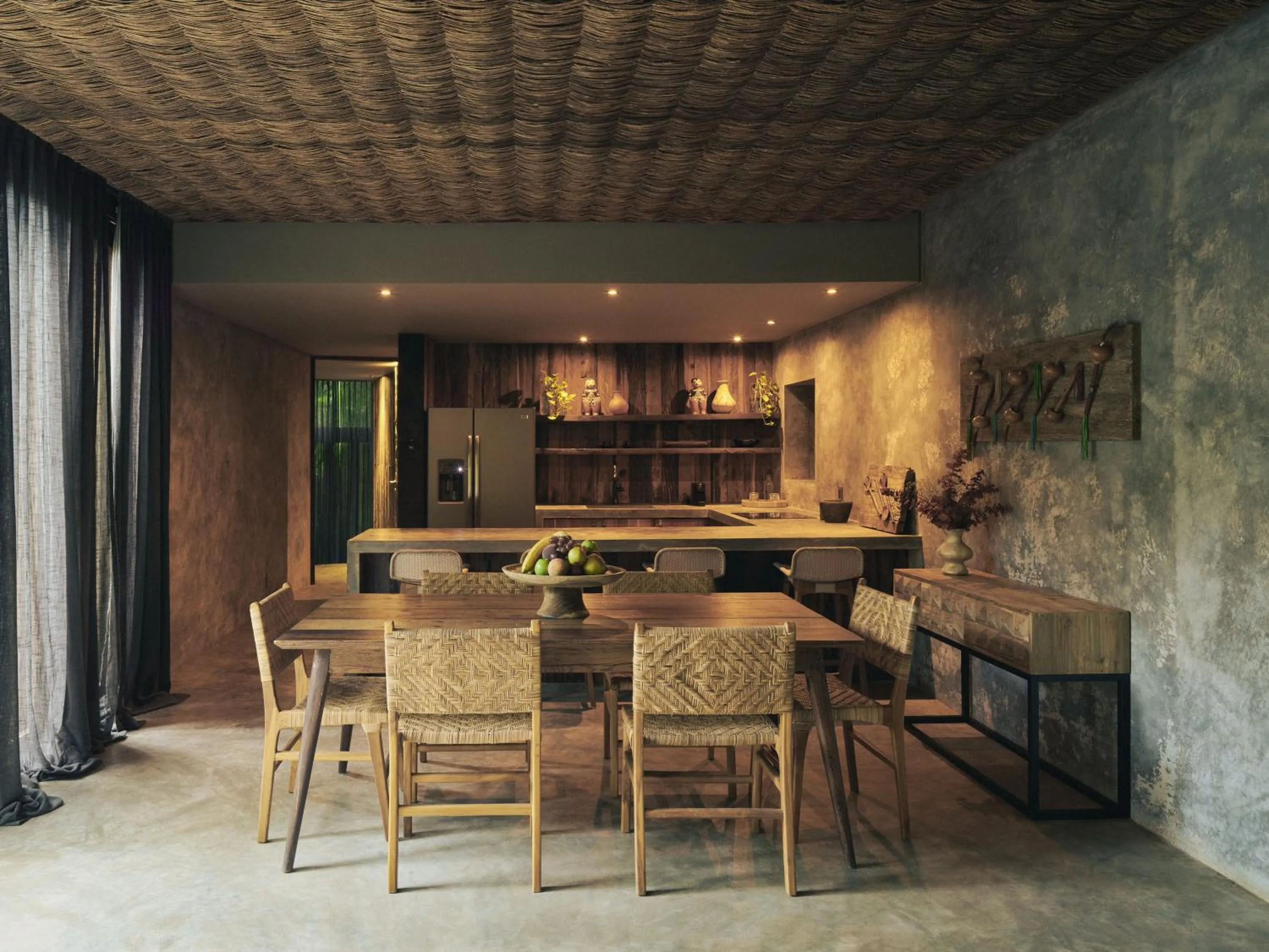 Dining area in BE Destination Tulum