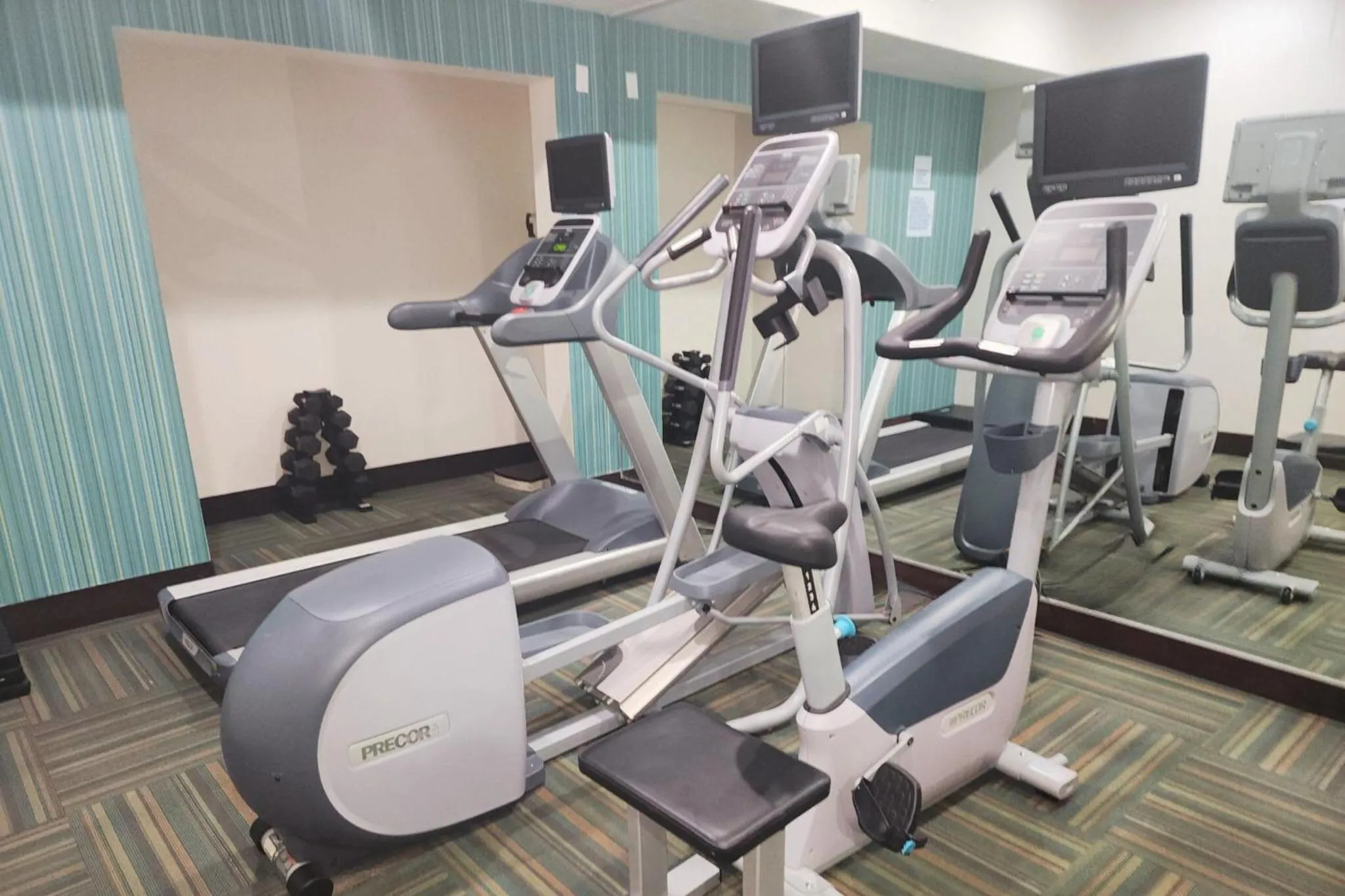 Fitness centre/facilities in Holiday Inn Express Hotel & Suites Decatur, TX by IHG