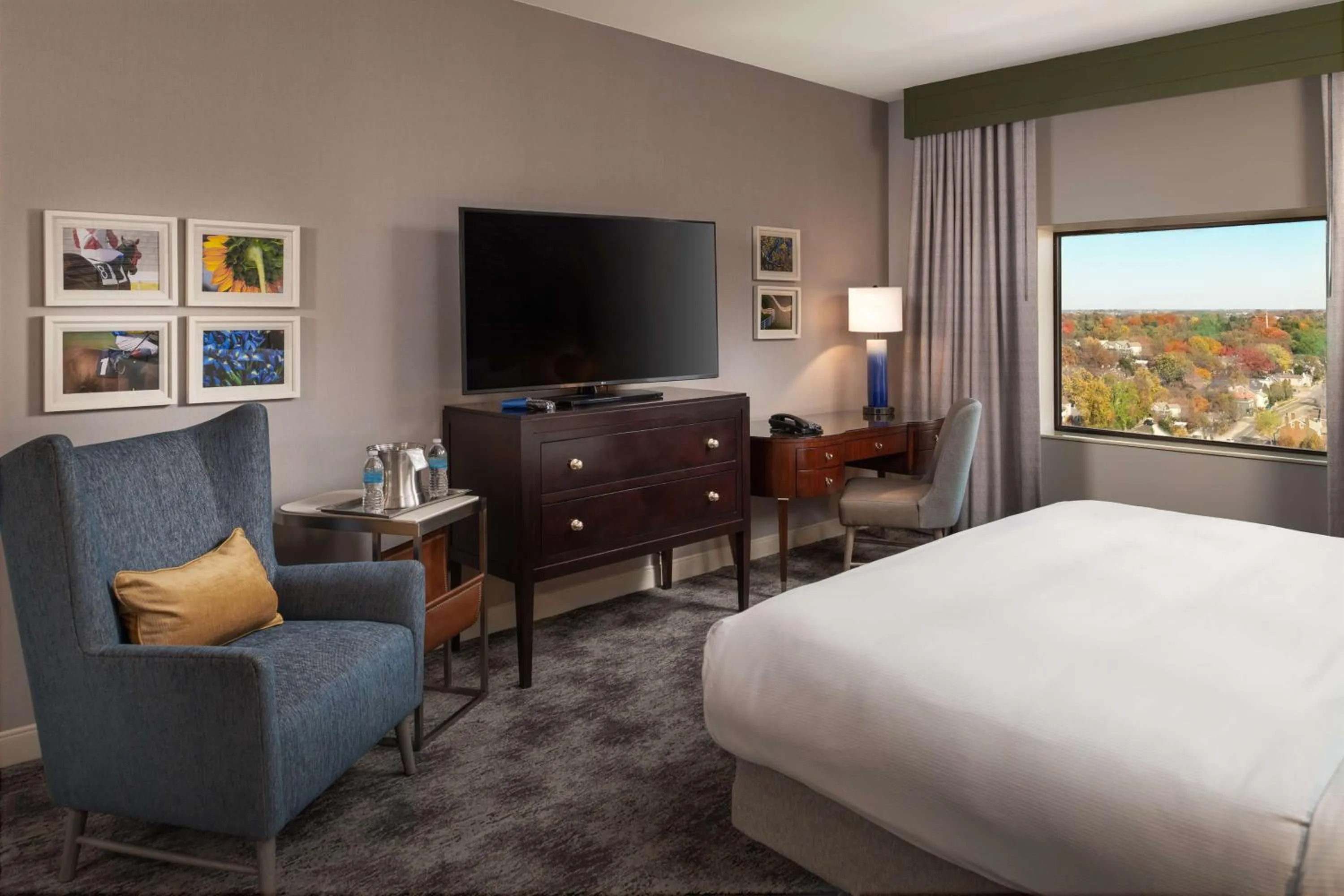 Bedroom, Bed in Hilton Lexington Downtown