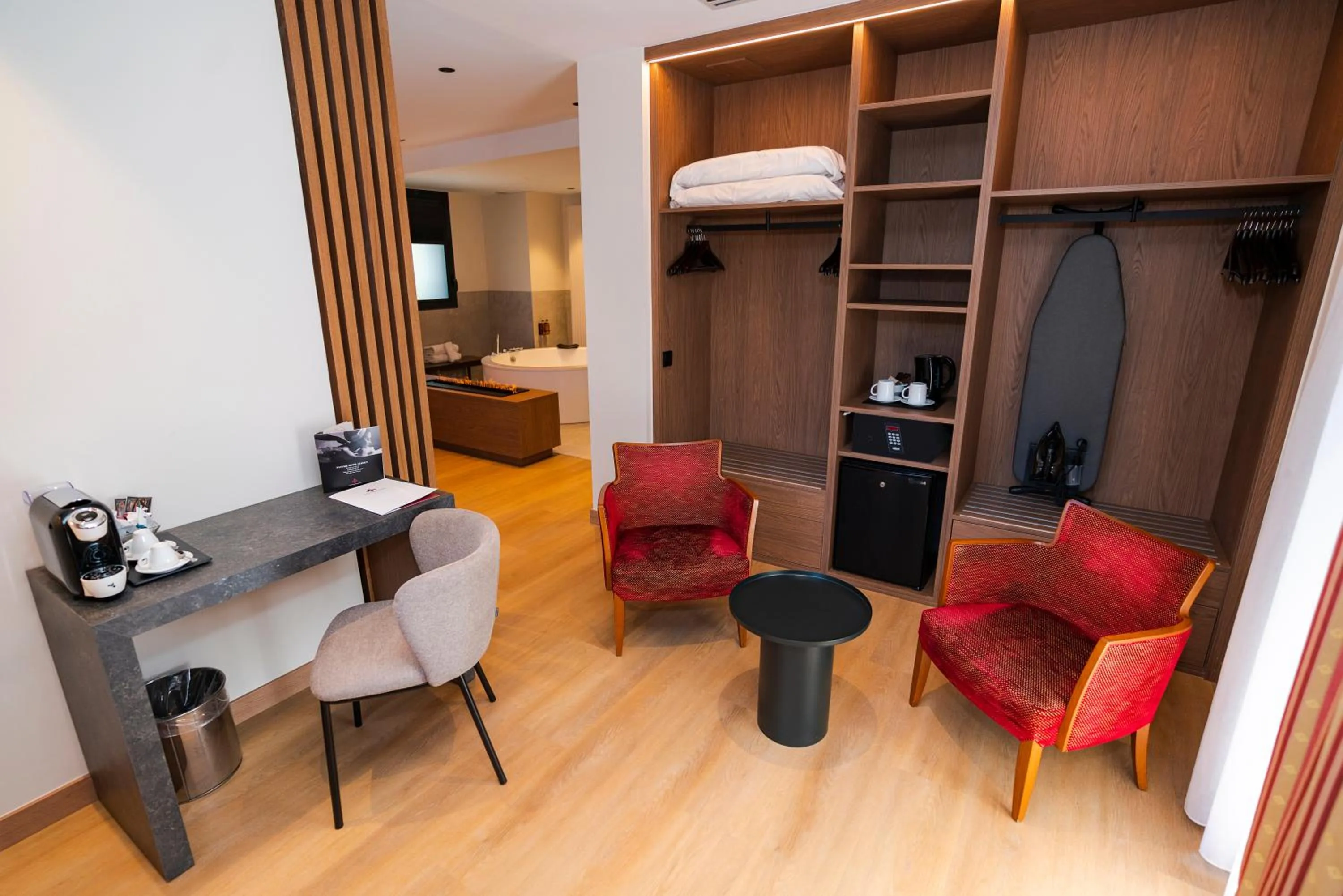 Seating area in Hotel Spa Termes Carlemany