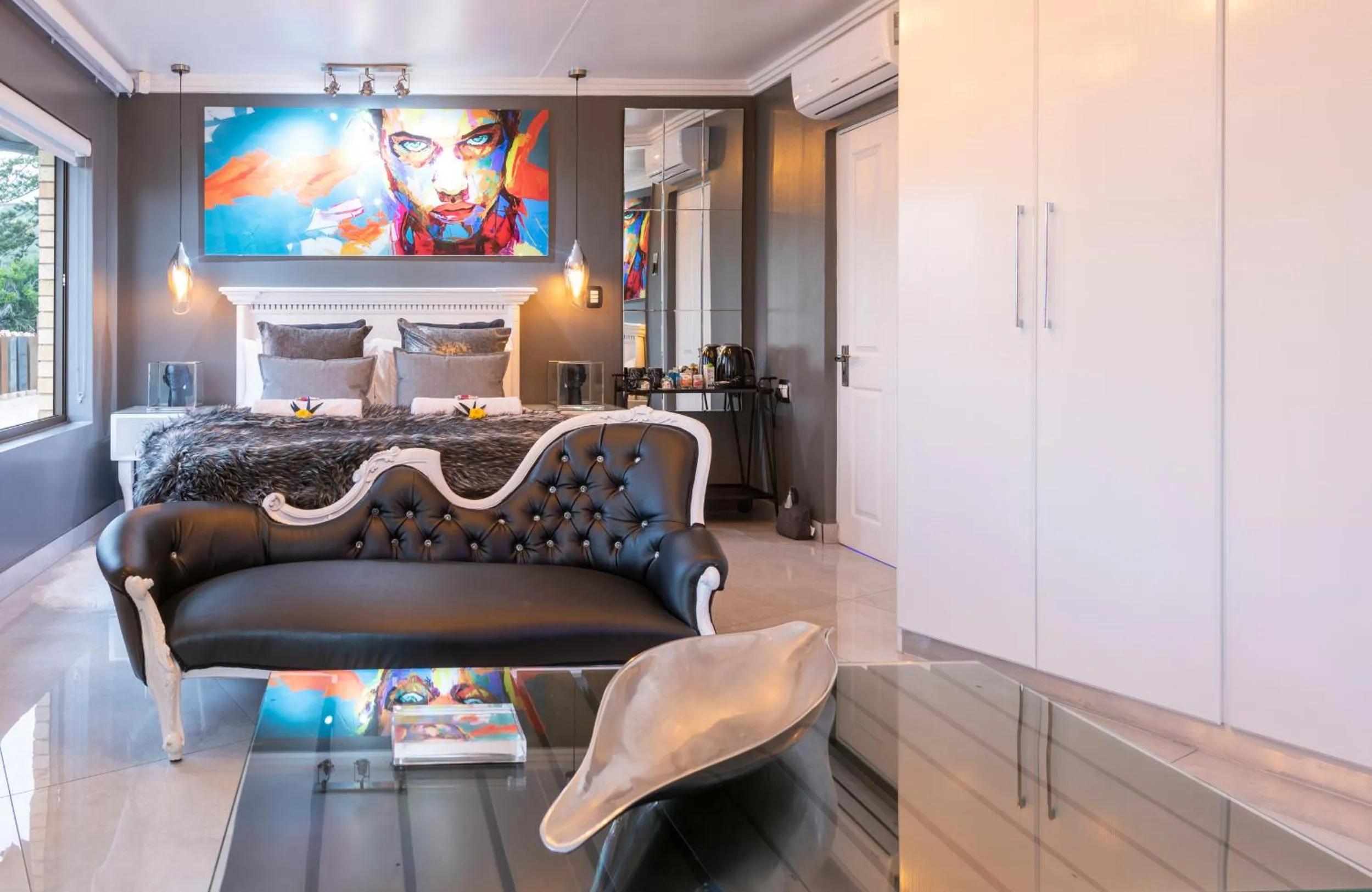 Bed in Wilderness Waters Boutique Suites - Adults Only