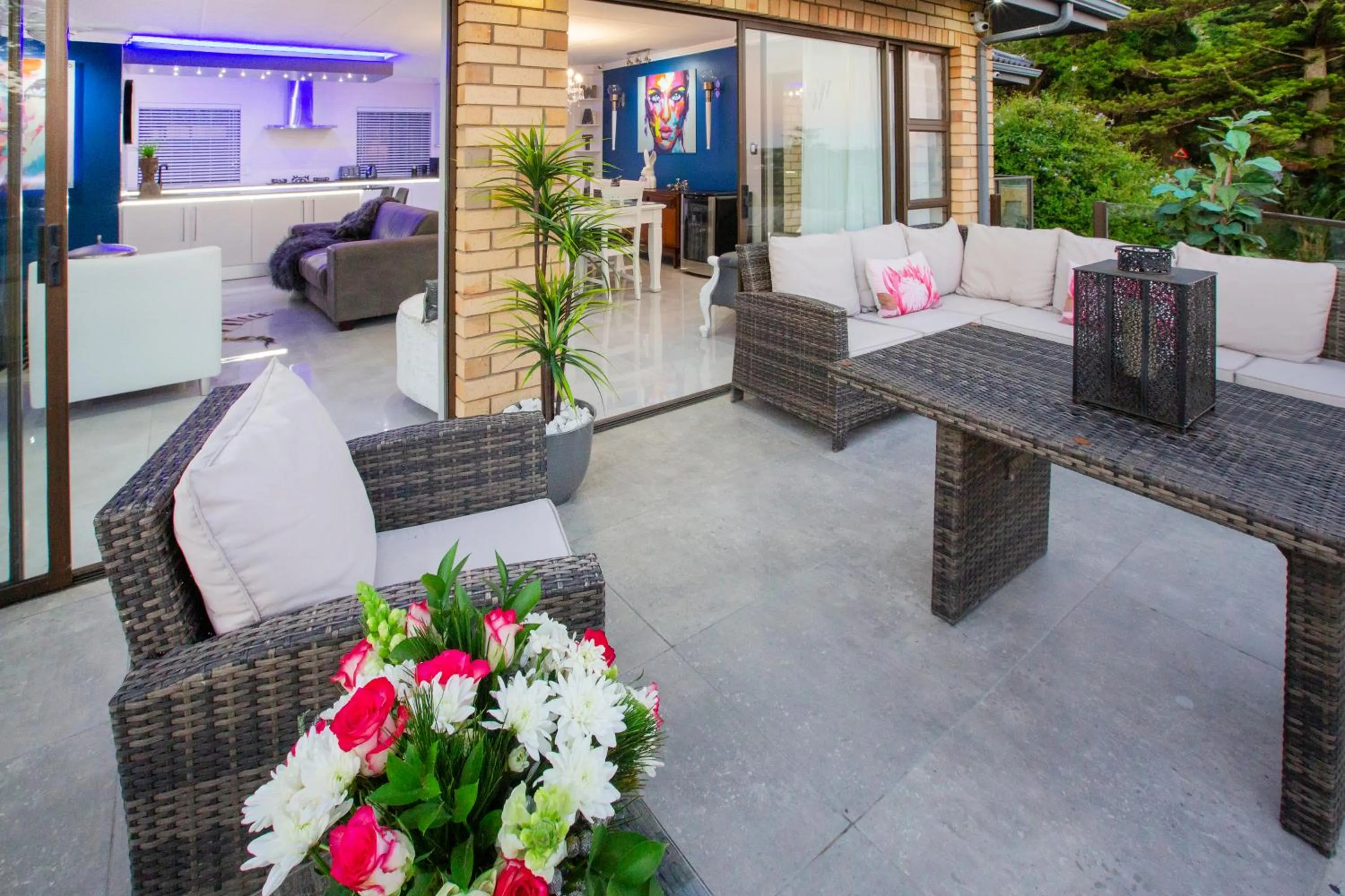 Patio in Wilderness Waters Boutique Suites - Adults Only