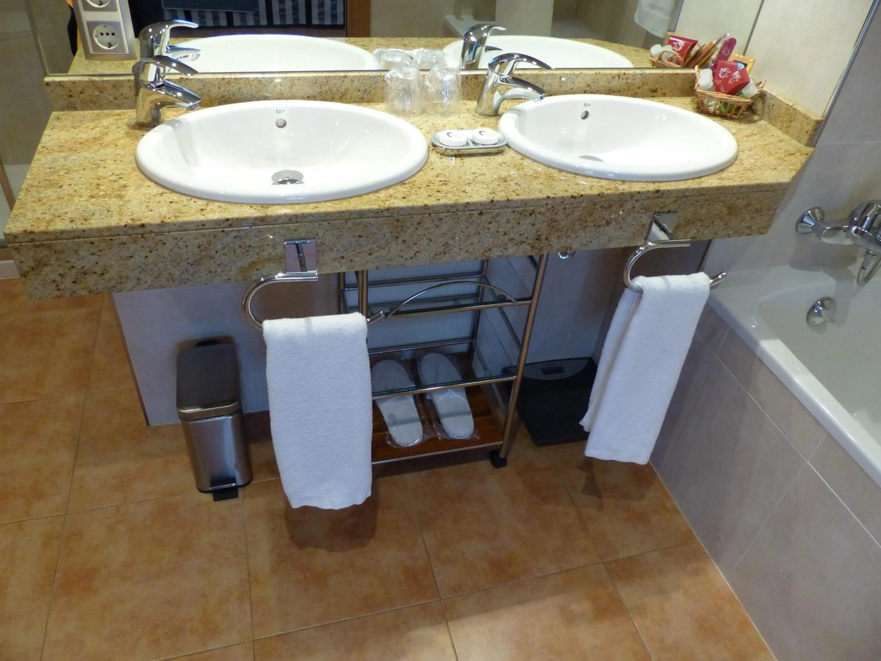 Bathroom in Hotel Les Truites Adults only