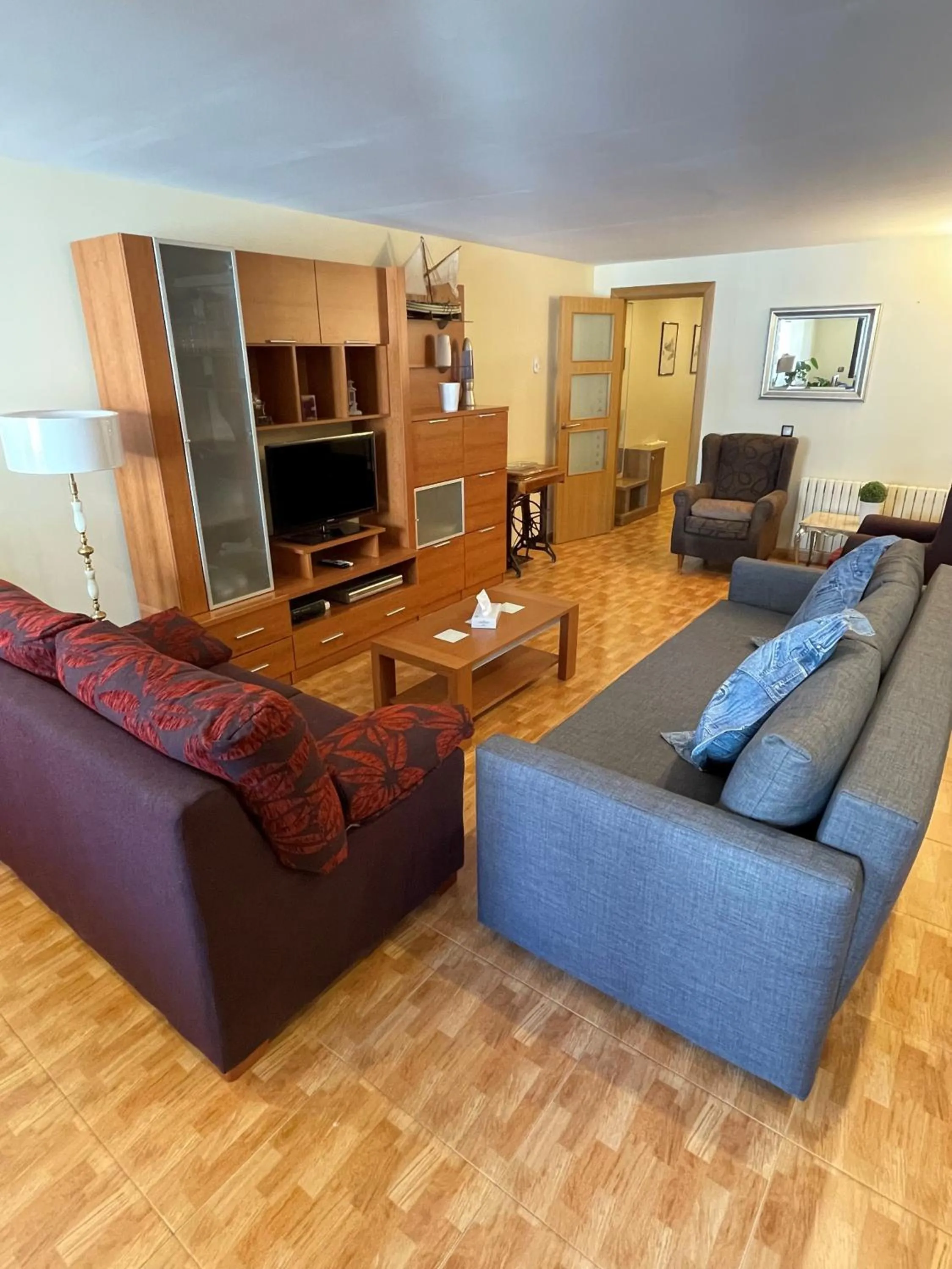 Communal lounge/ TV room in Hotel Les Truites Adults only