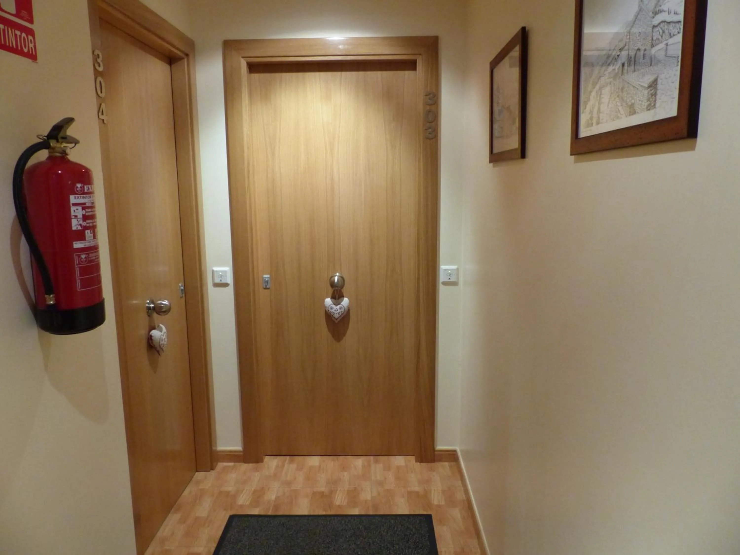 Decorative detail in Hotel Les Truites Adults only