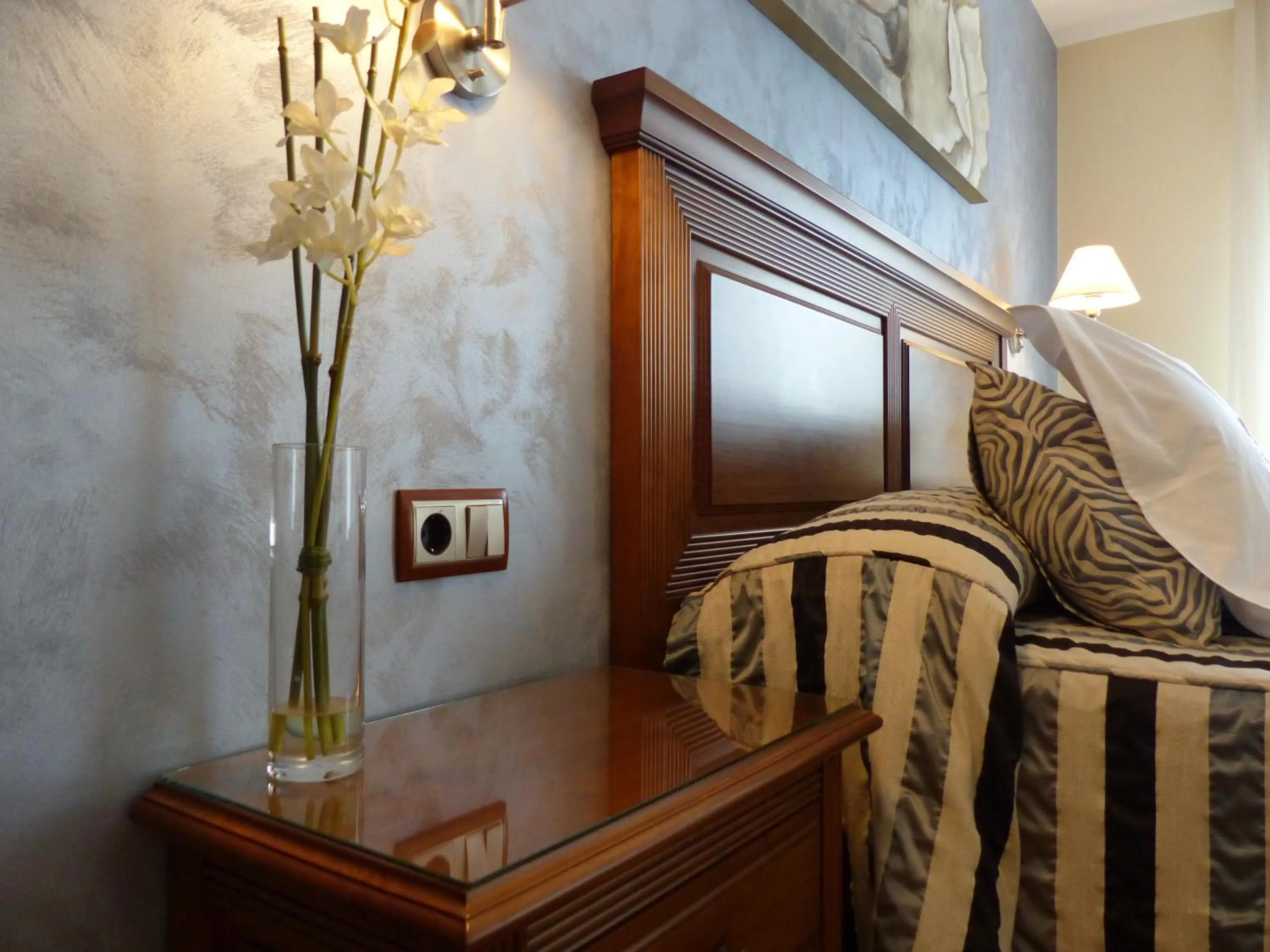 Bed in Hotel Les Truites Adults only