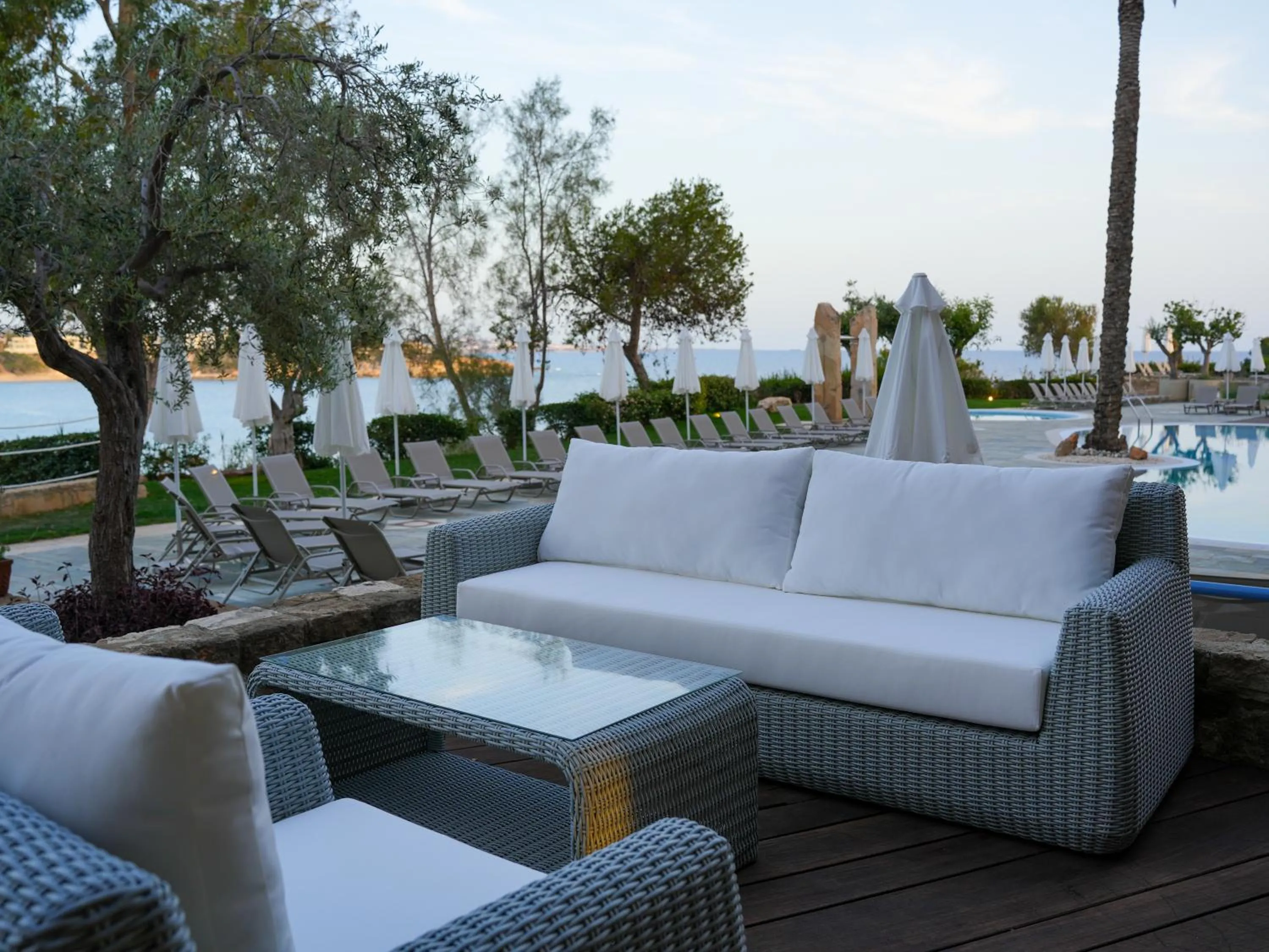 Seating area in Thalassa Boutique Hotel & Spa