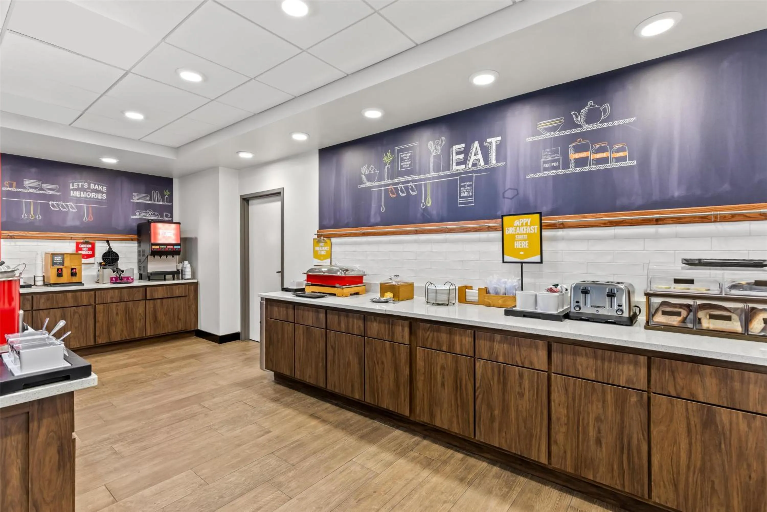 Breakfast in Hampton Inn Fond du Lac