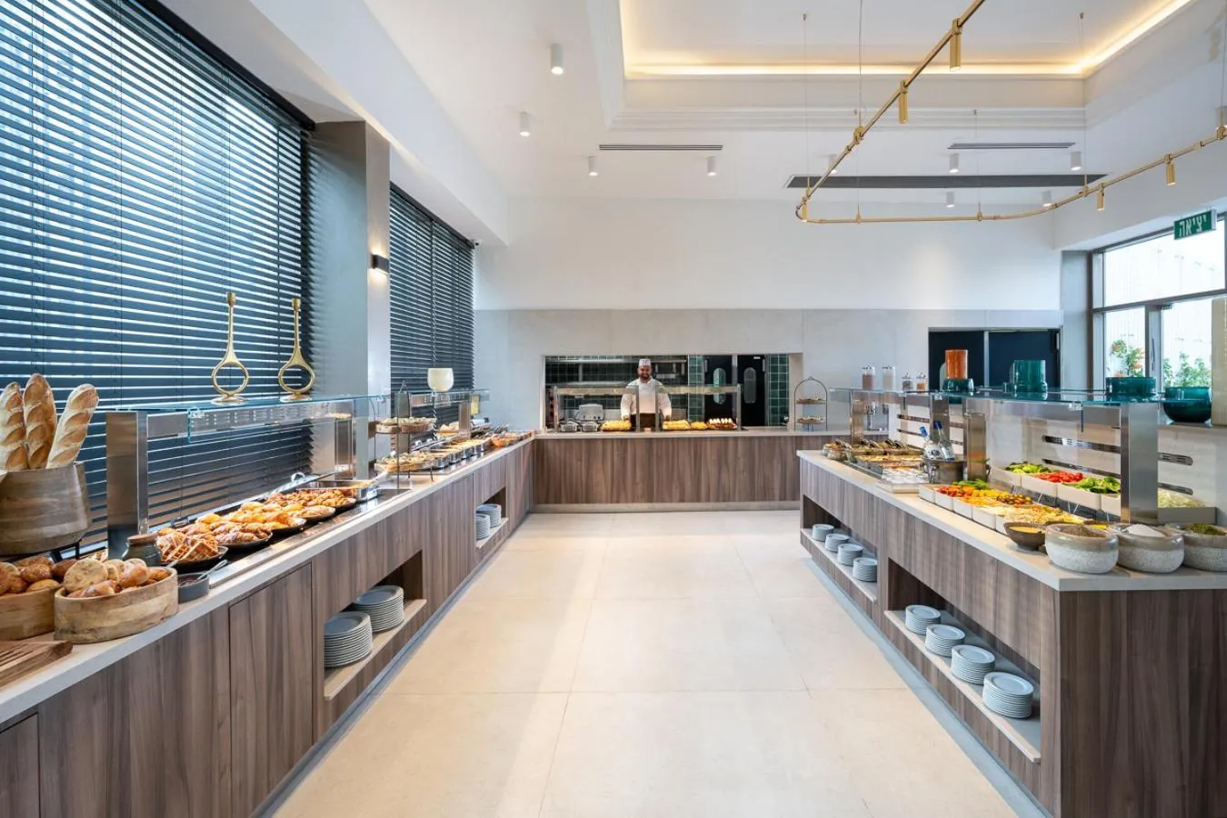 Buffet breakfast in Leonardo Plaza City Tower Tel Aviv