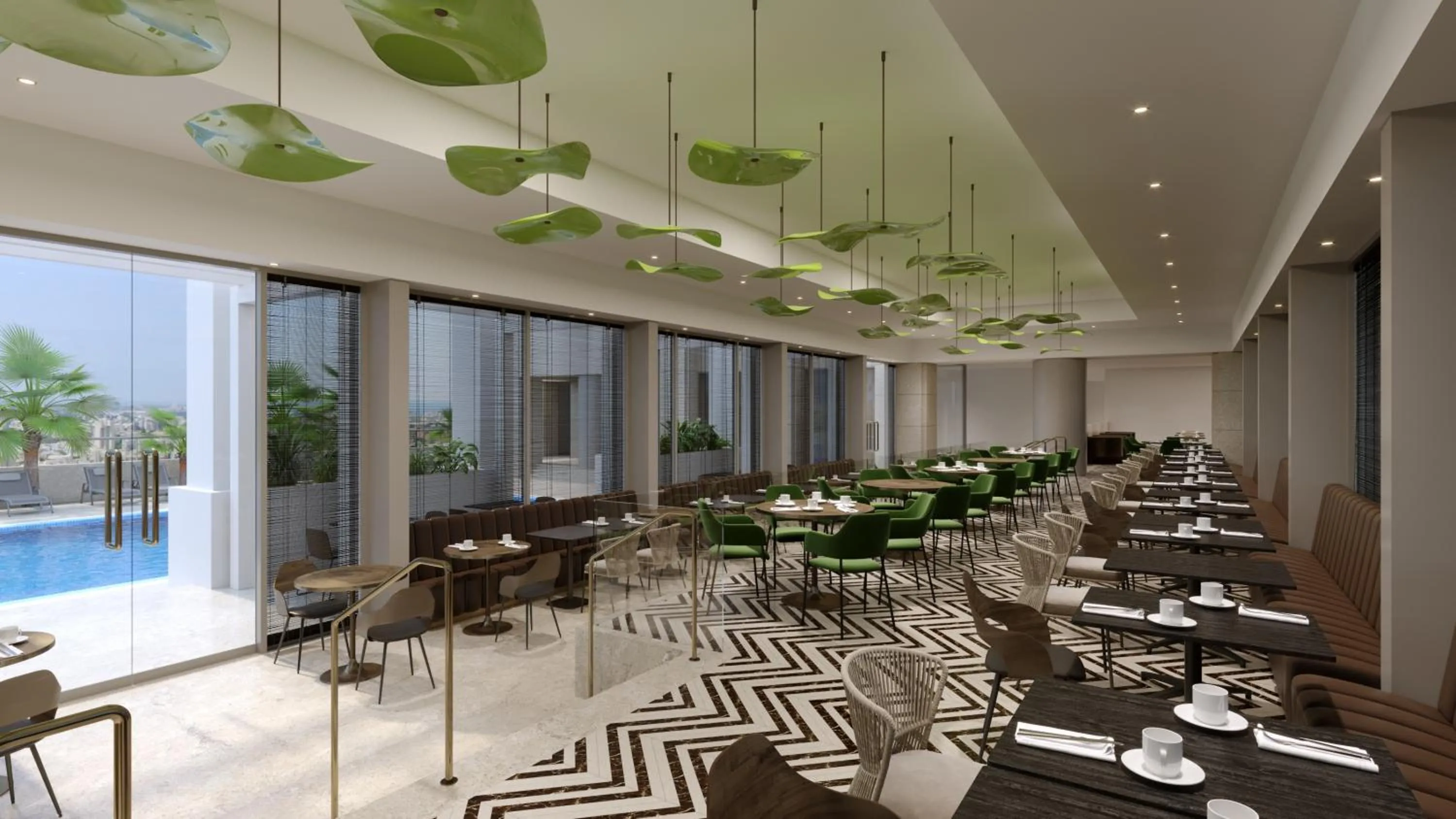 Restaurant/places to eat in Leonardo Plaza City Tower Tel Aviv