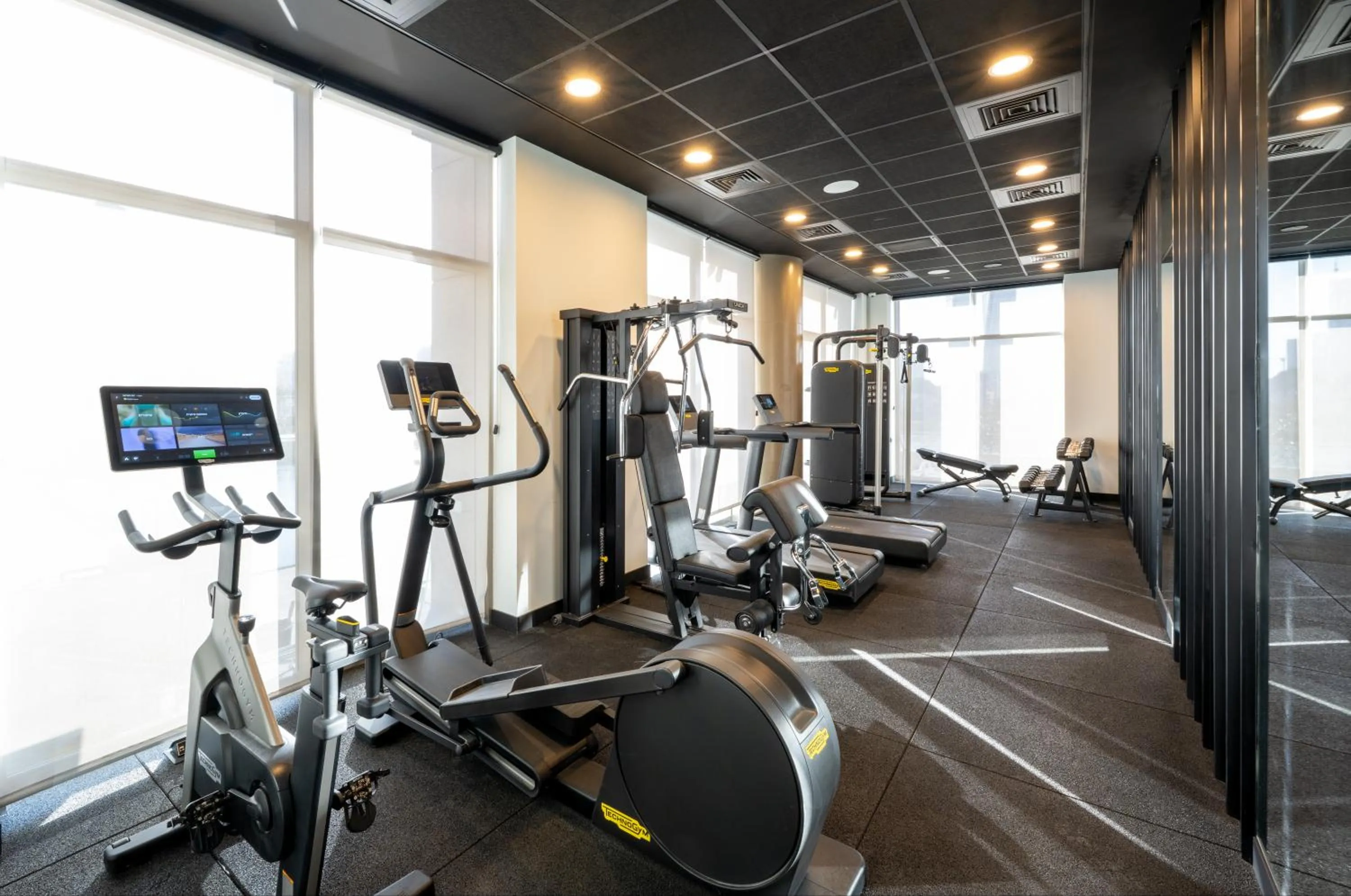 Fitness centre/facilities in Leonardo Plaza City Tower Tel Aviv