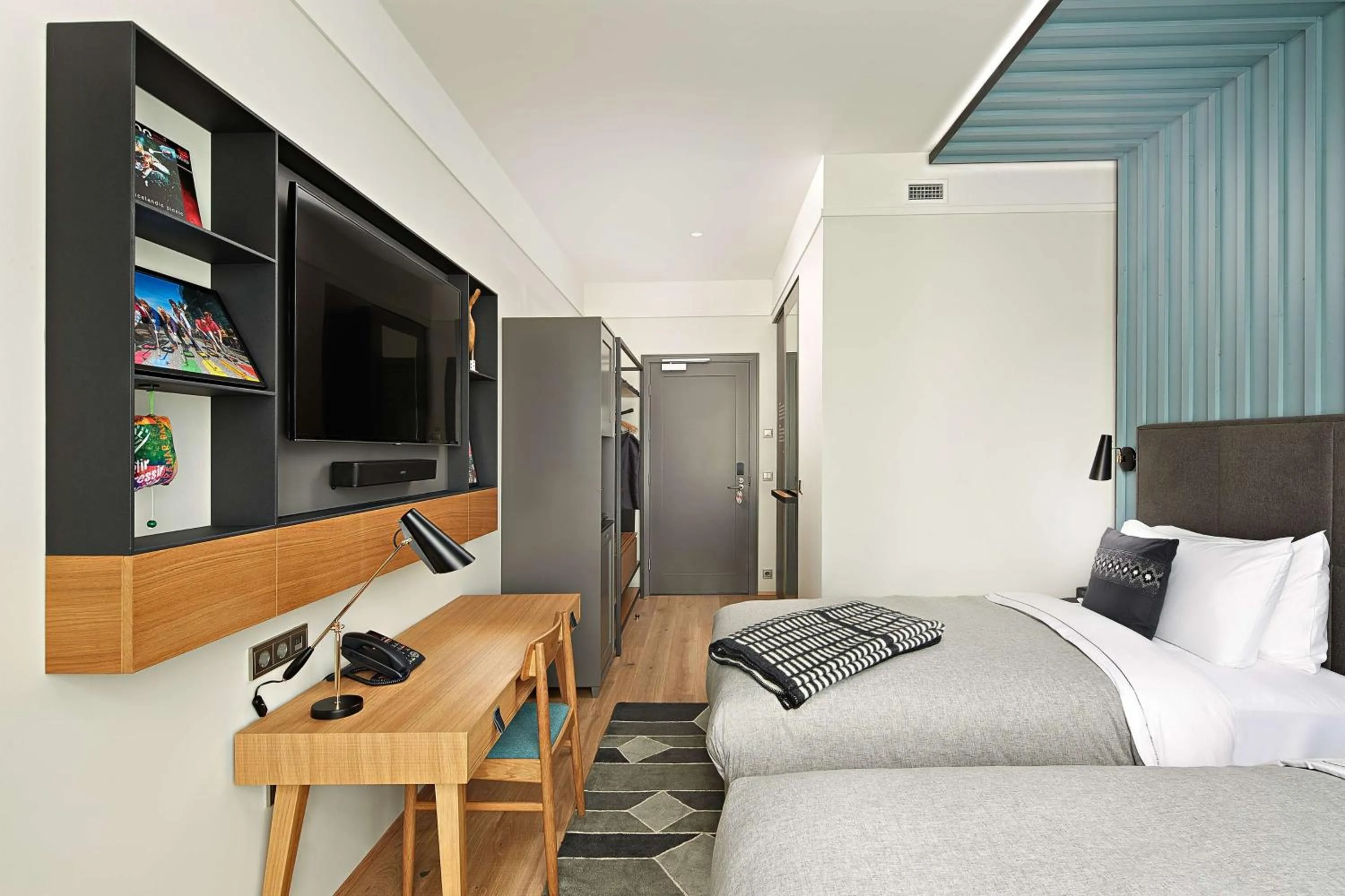 Bedroom, Bed in Canopy by Hilton Reykjavik City Centre