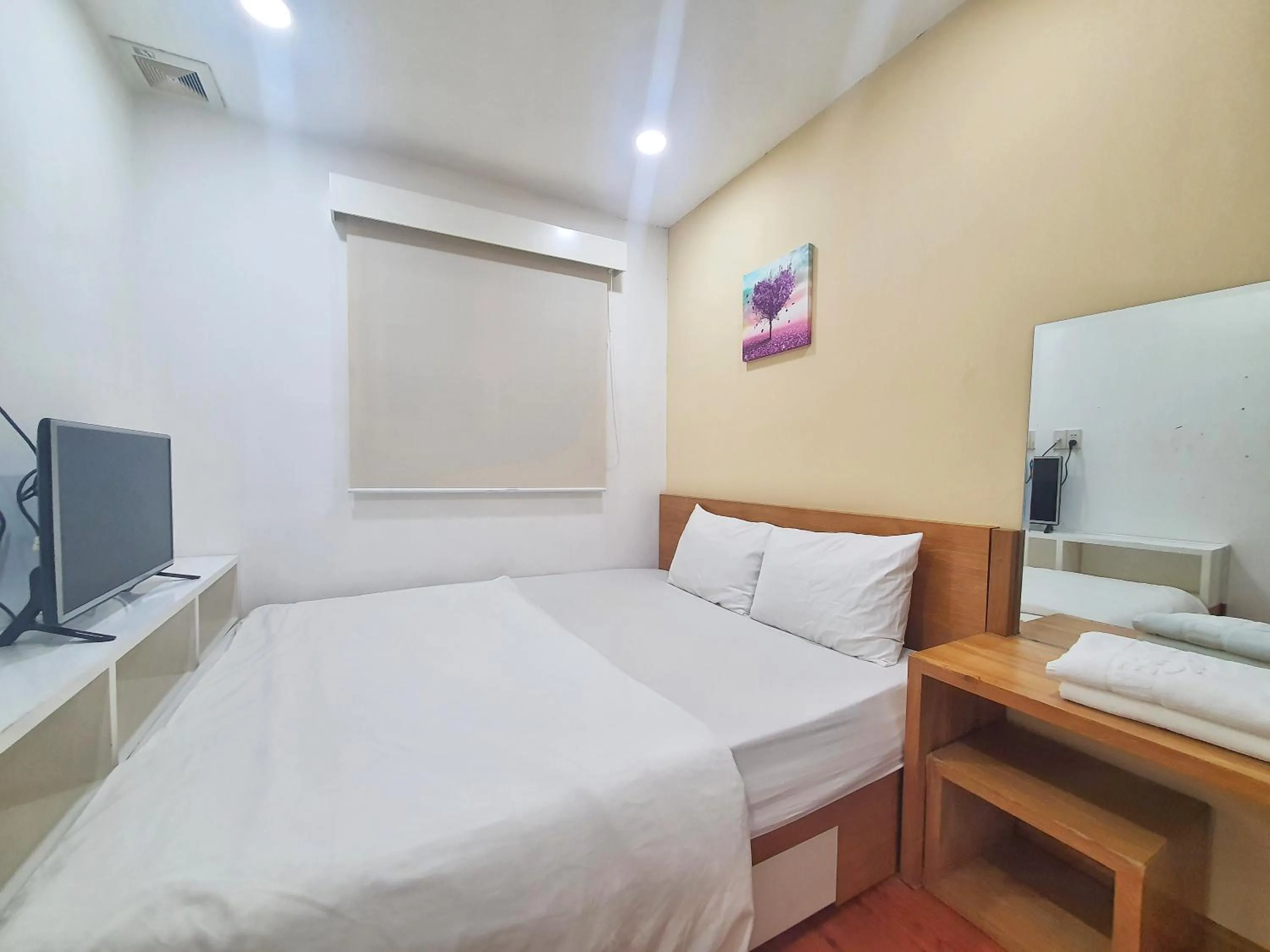 Bed in Gold Ocean Apartment Nha Trang