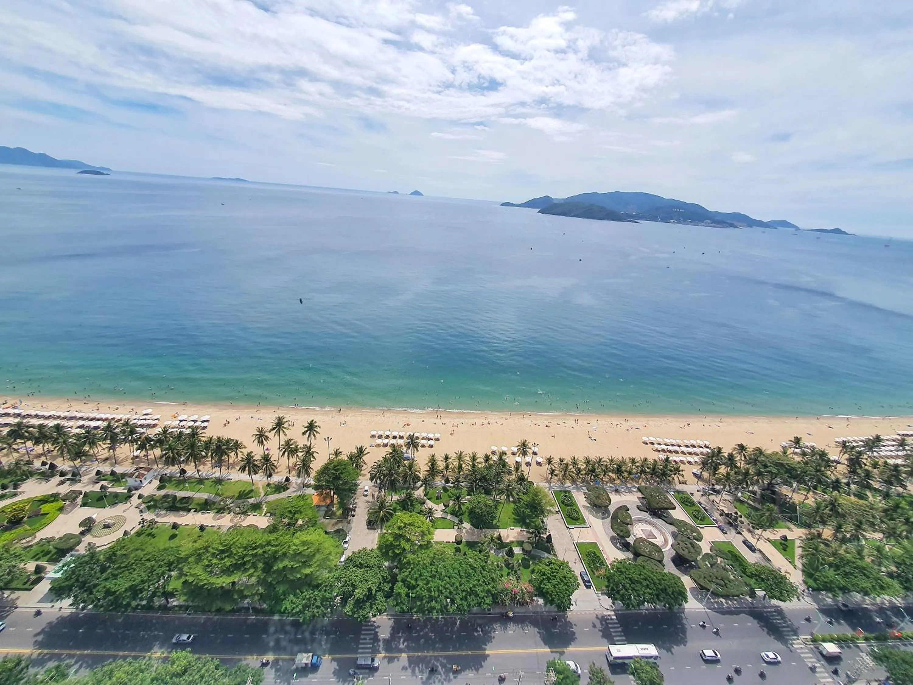 Sea view in Gold Ocean Apartment Nha Trang