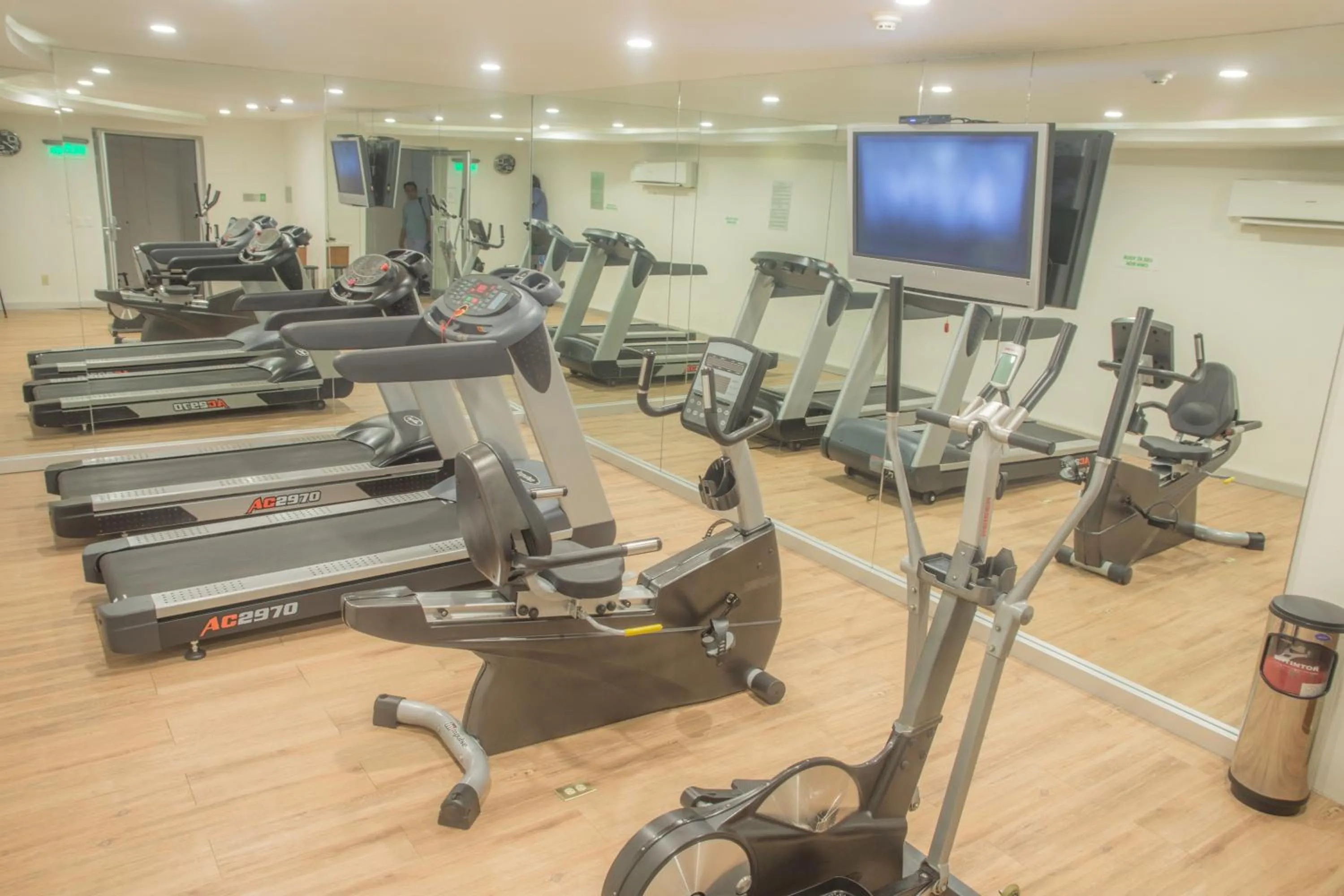 Fitness centre/facilities in Continental Caribe Bay