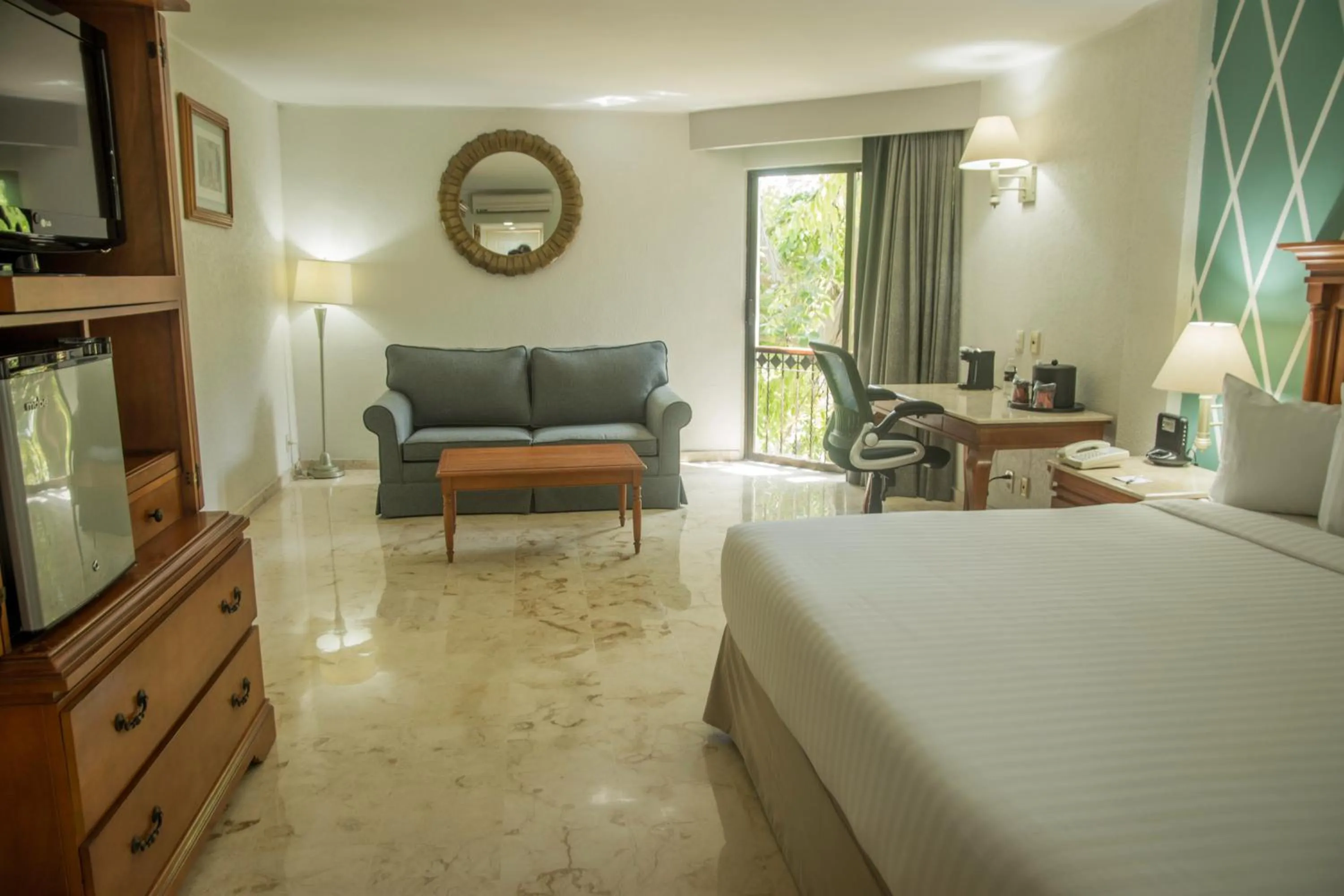 Living room in Continental Caribe Bay