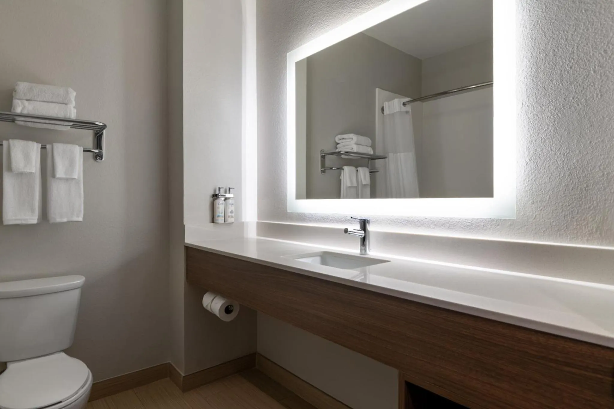 Bathroom in Galveston Inn & Suites Hotel