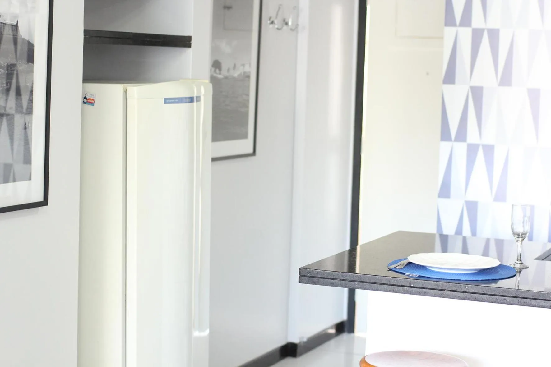 Decorative detail in Flat Farol da Barra