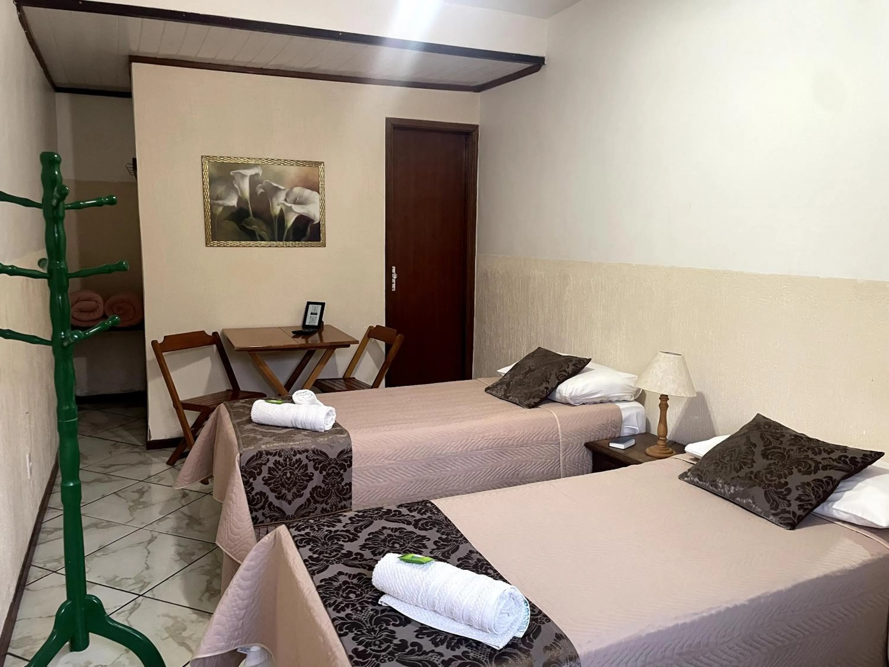 Bed in Pousada Sitio Sossego