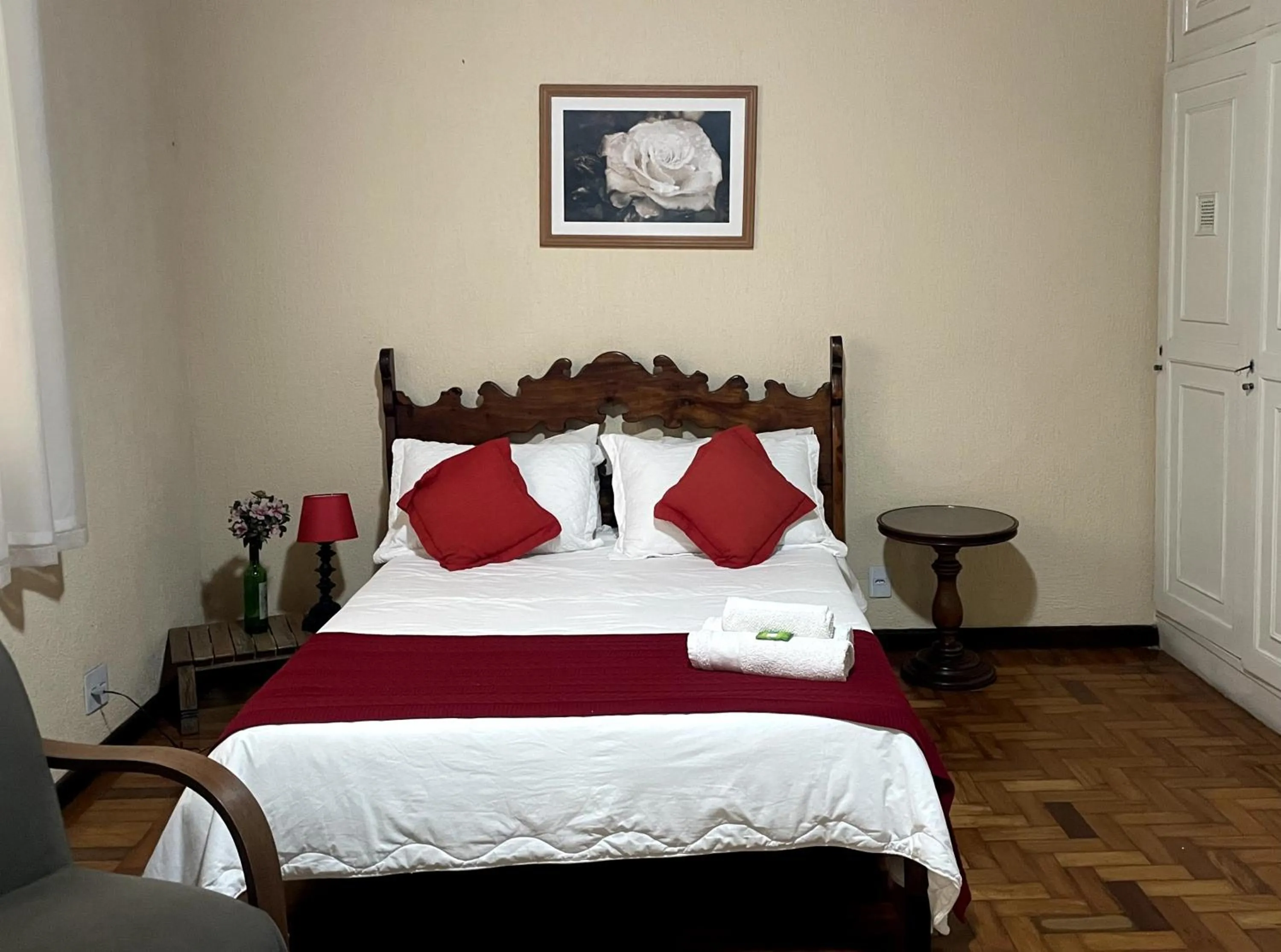 Bed in Pousada Sitio Sossego