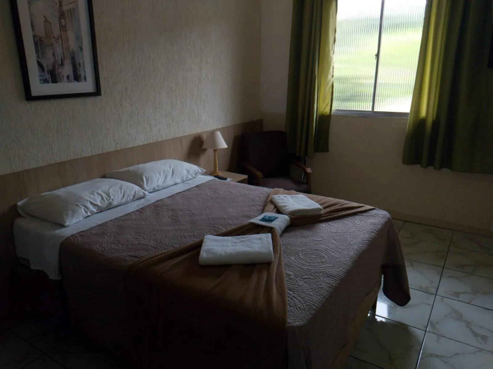 Bed in Pousada Sitio Sossego