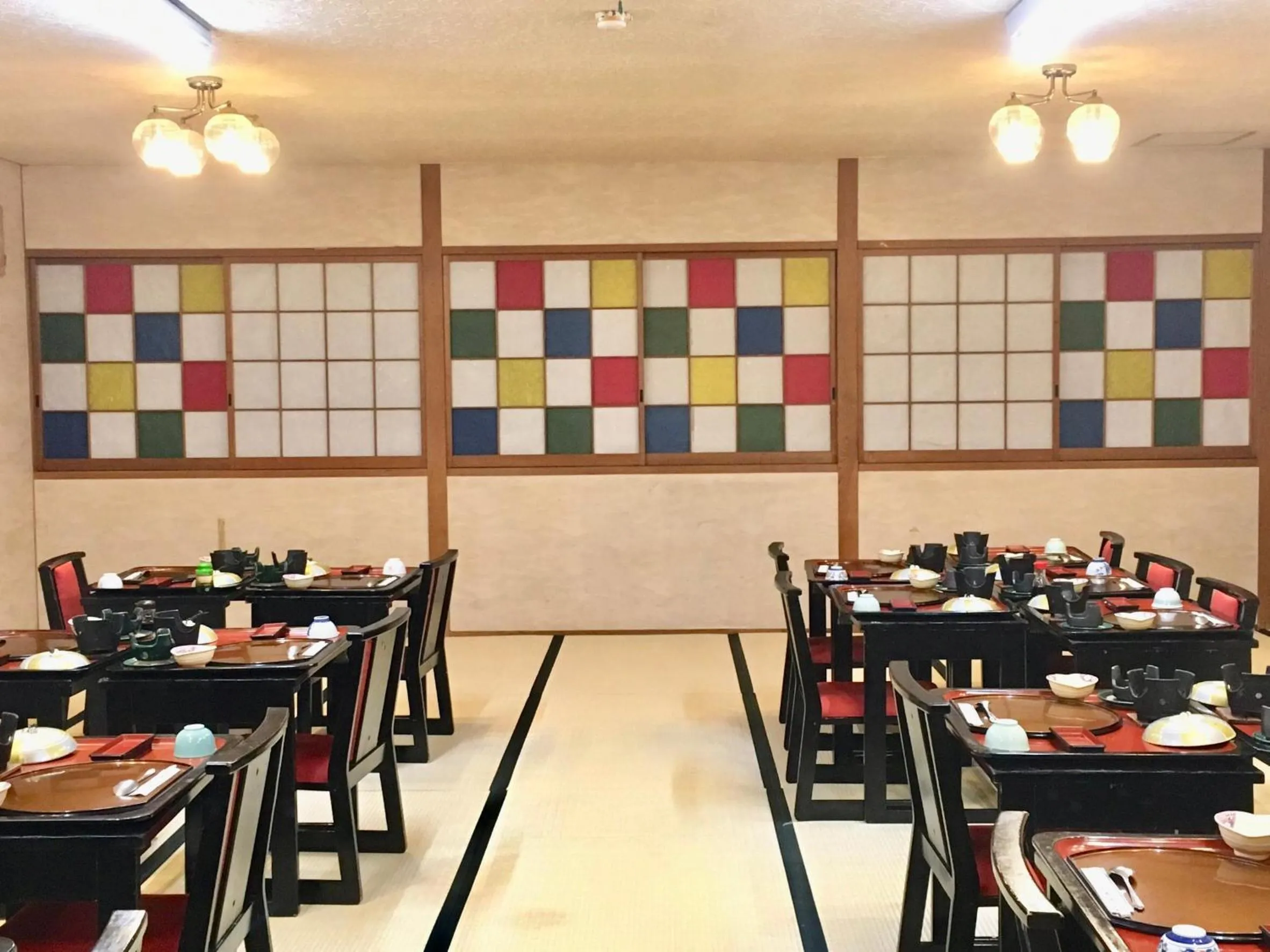 Dining area in Kinosato Yamanoyu