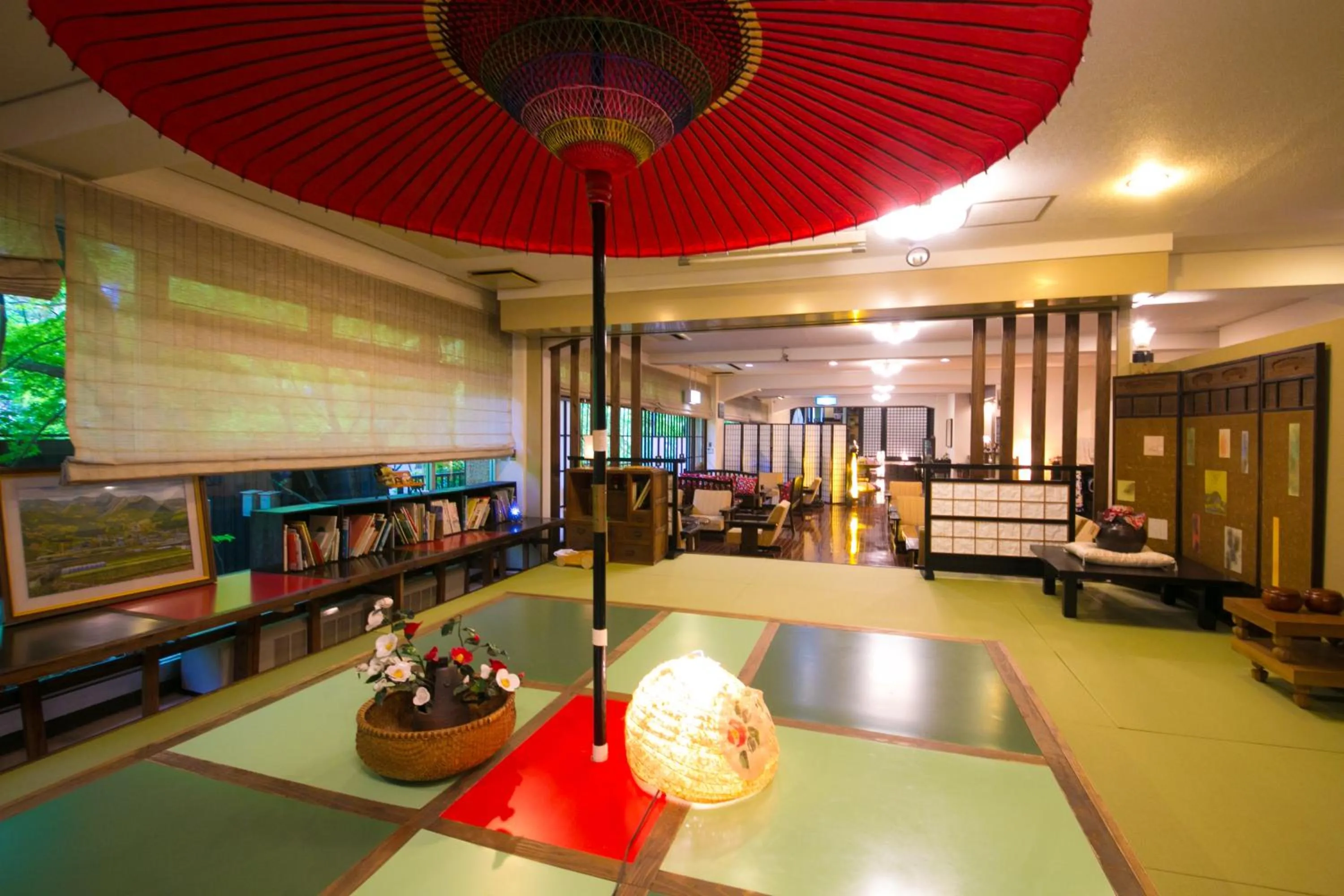 Communal lounge/ TV room in Kinosato Yamanoyu