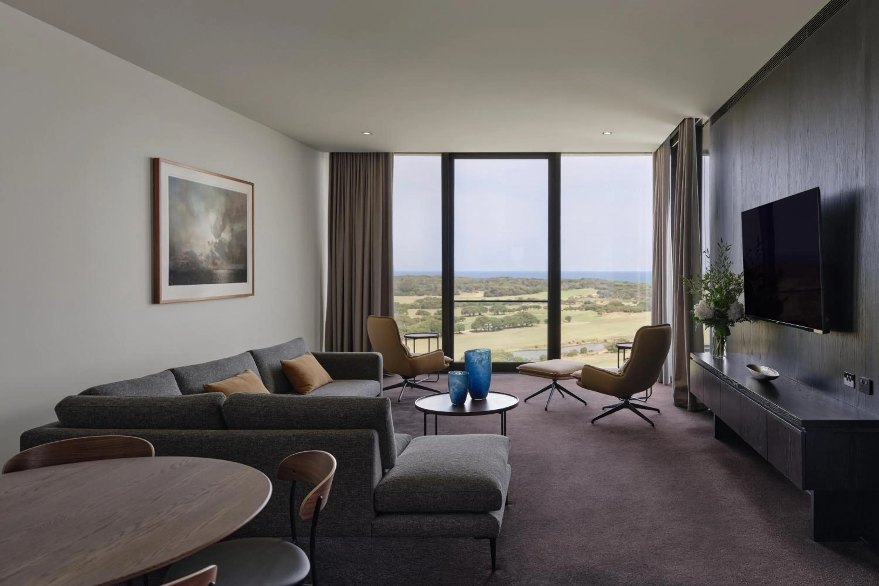 Communal lounge/ TV room in RACV Torquay Resort
